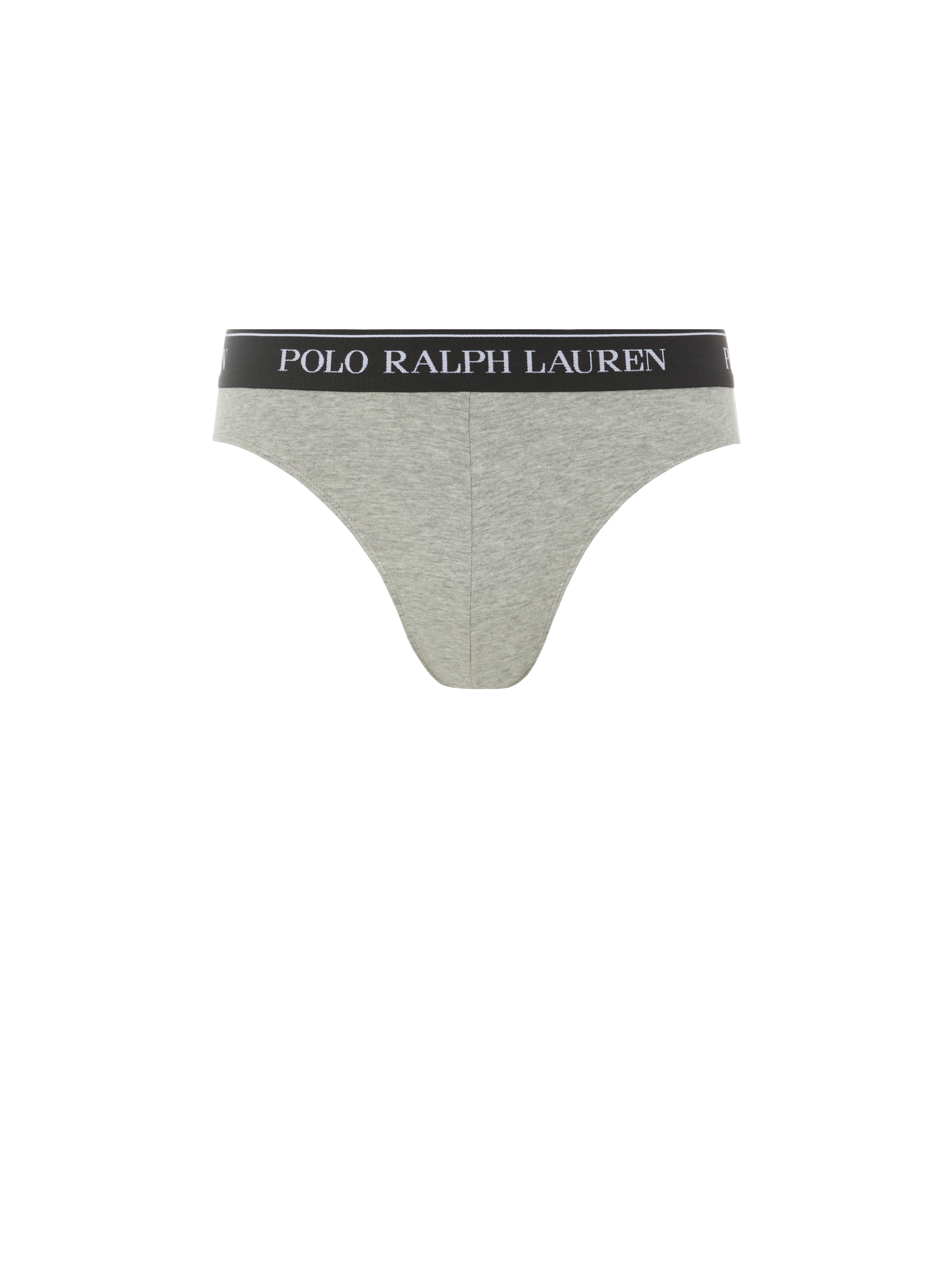 Lot de trois slips en coton Multicolore