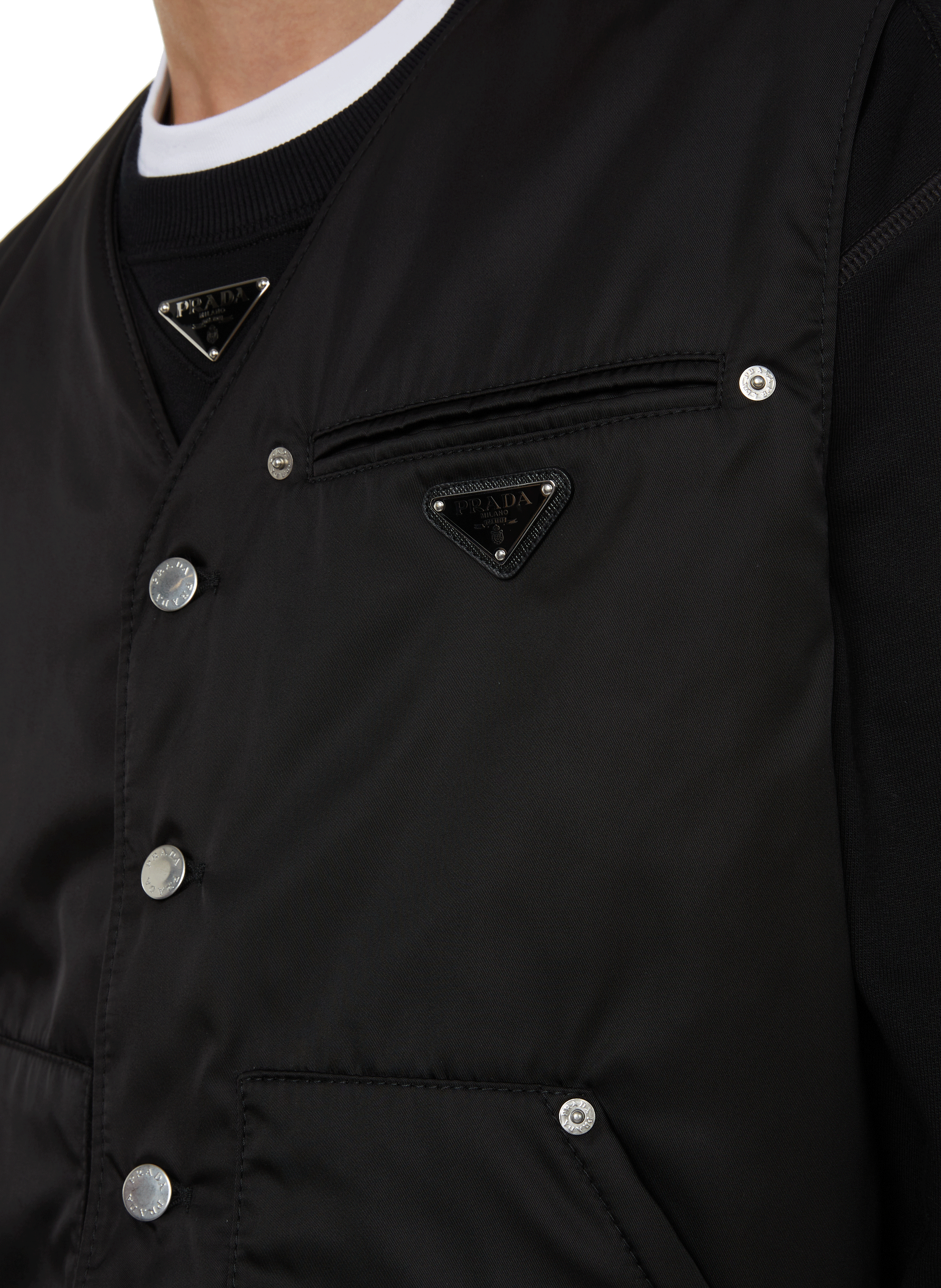 Veste sans manches  PRADA Noir