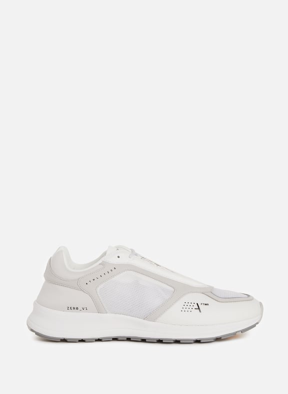 Baskets Zero V1 Blanc by ATHLETICS FOOTWEAR ATHLETICS FOOTWEAR Baskets Zero V1 Blanc