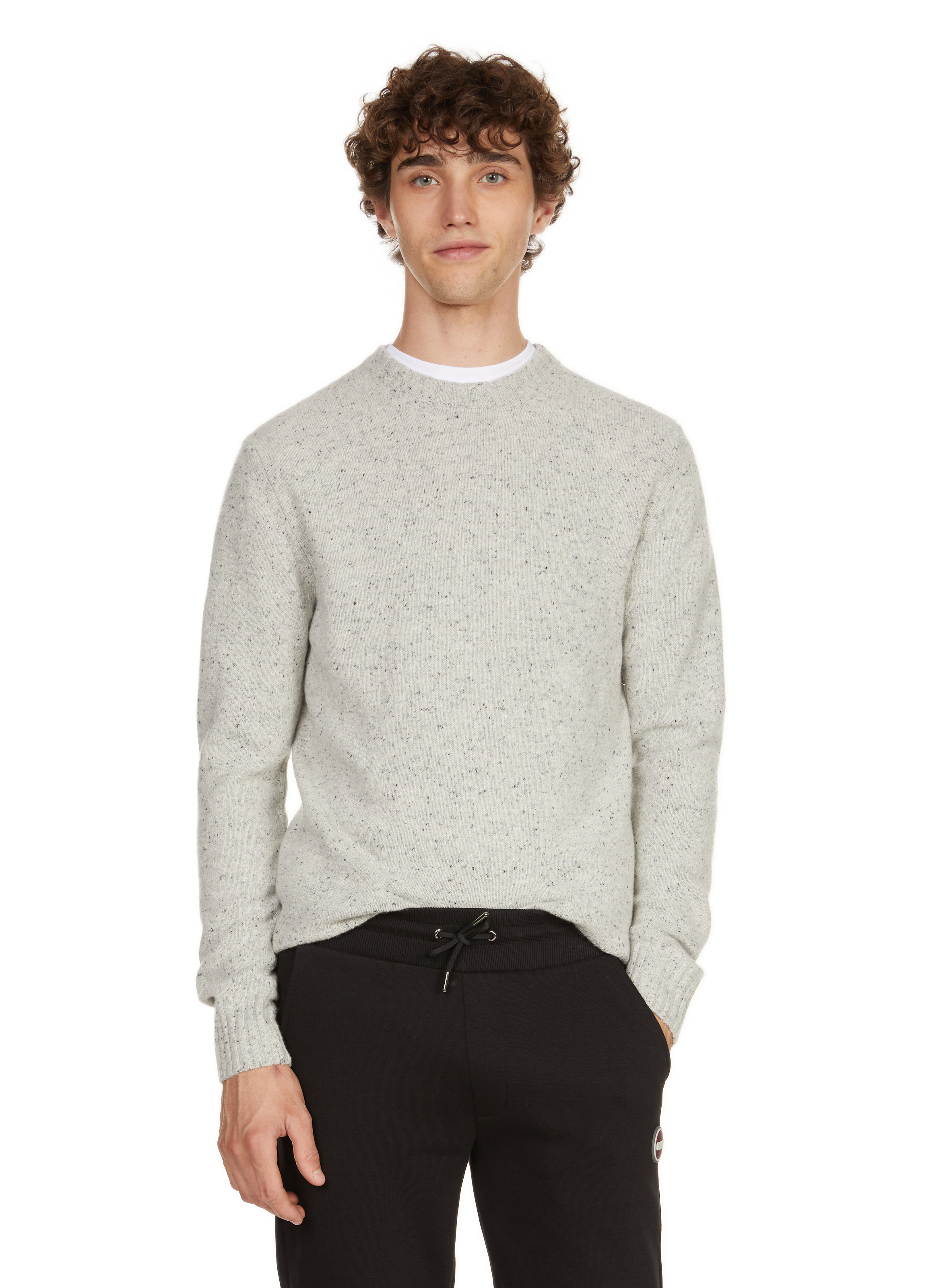 COLMAR Pull en laine mélangé  Gris