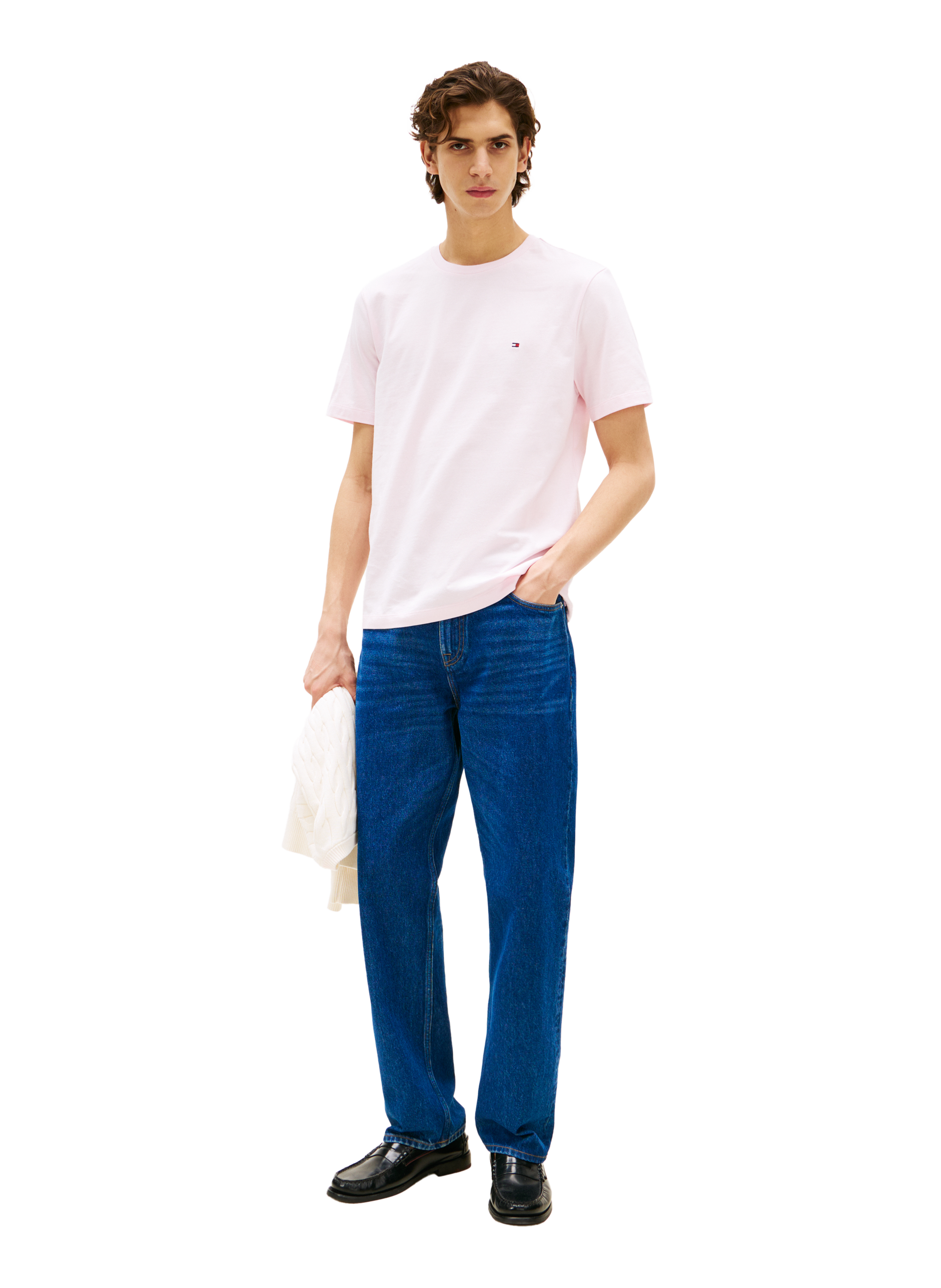 Cotton T-shirt TOMMY HILFIGER Pink