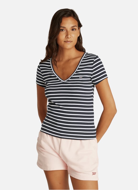 Top en coton Multicolore by TOMMY HILFIGER TOMMY HILFIGER Top en coton Multicolore