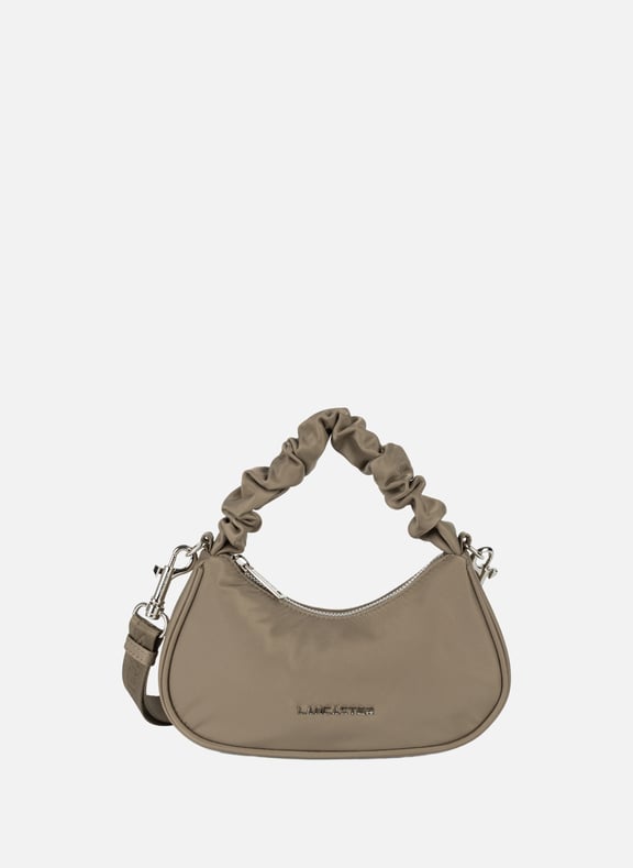 Mini pochette - basic chouchou Gris by LANCASTER LANCASTER Mini pochette - basic chouchou Gris