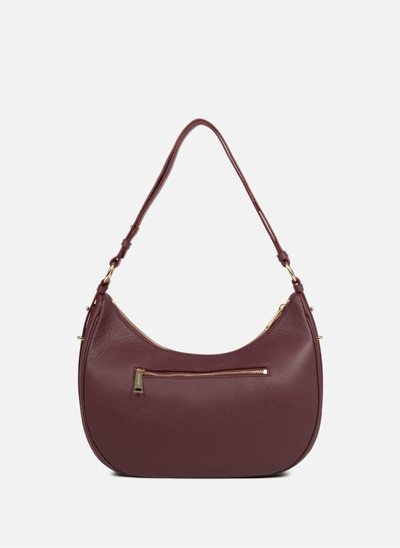 Grand sac besace - milano aria | Rouge by LANCASTER Grand sac besace - milano aria Rouge