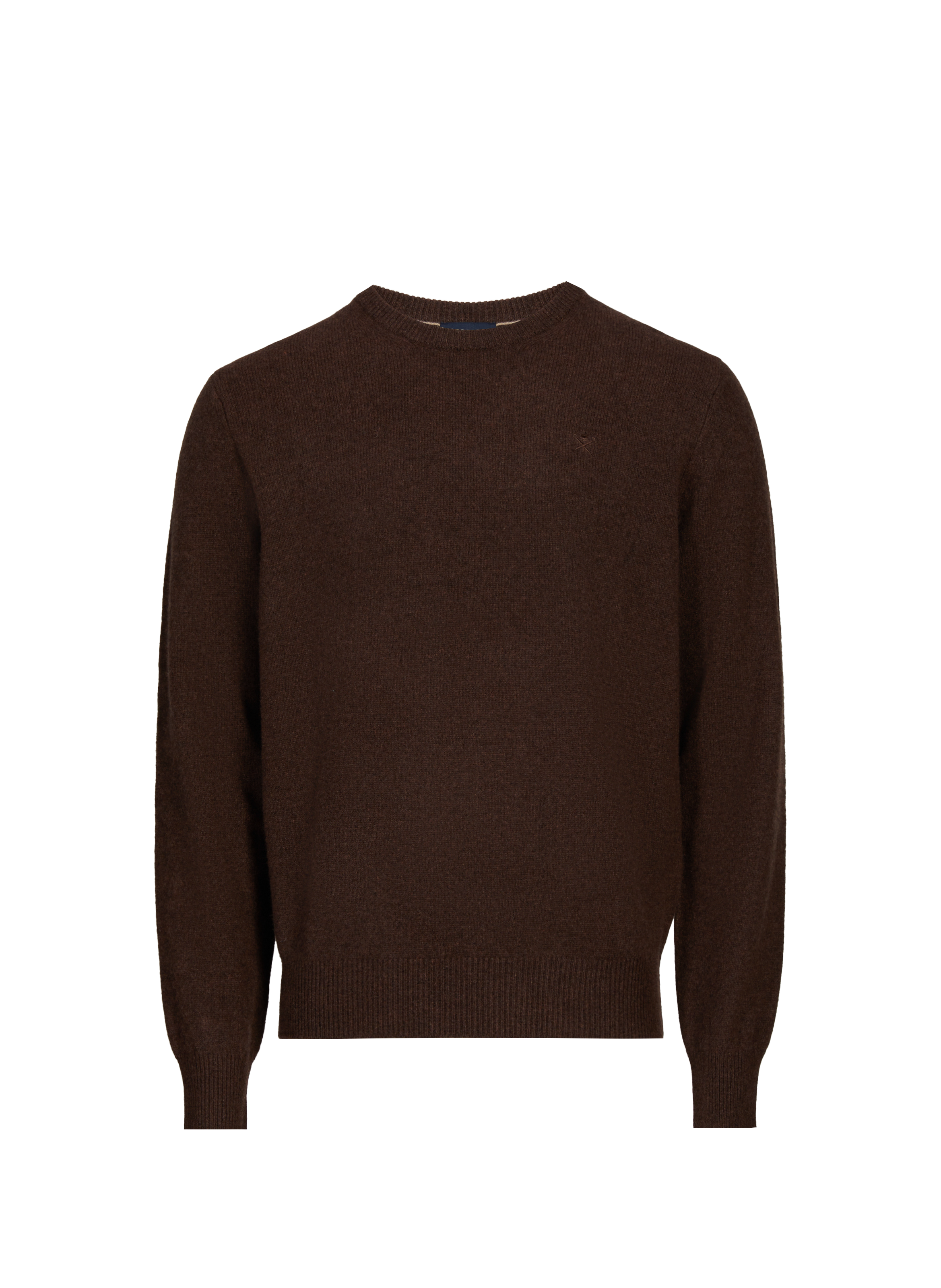 Crew-neck jumper HACKETT Brown