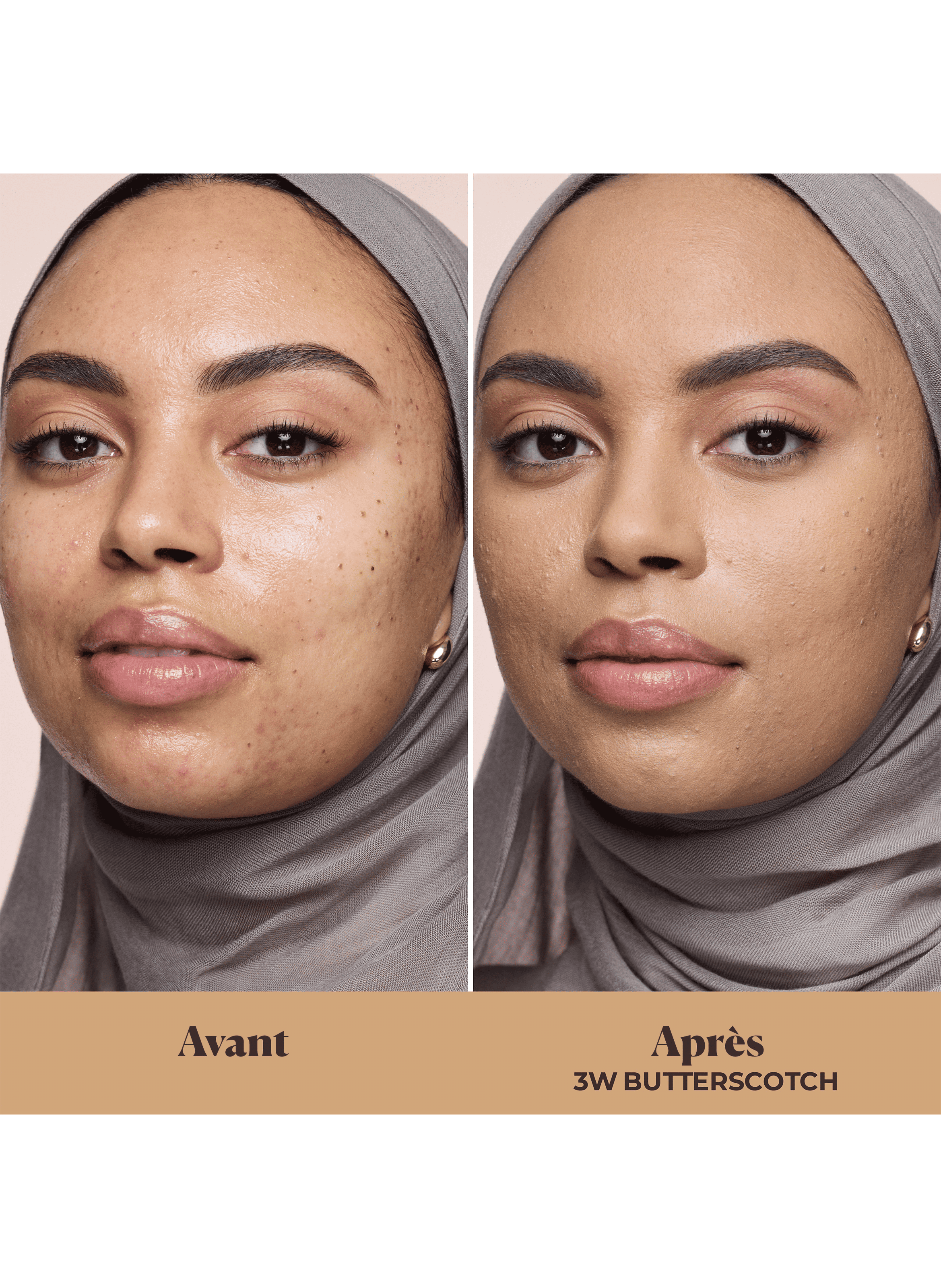 Real Flawless Feather Matte Powder Foundation LAURA MERCIER 3w butterscotch 