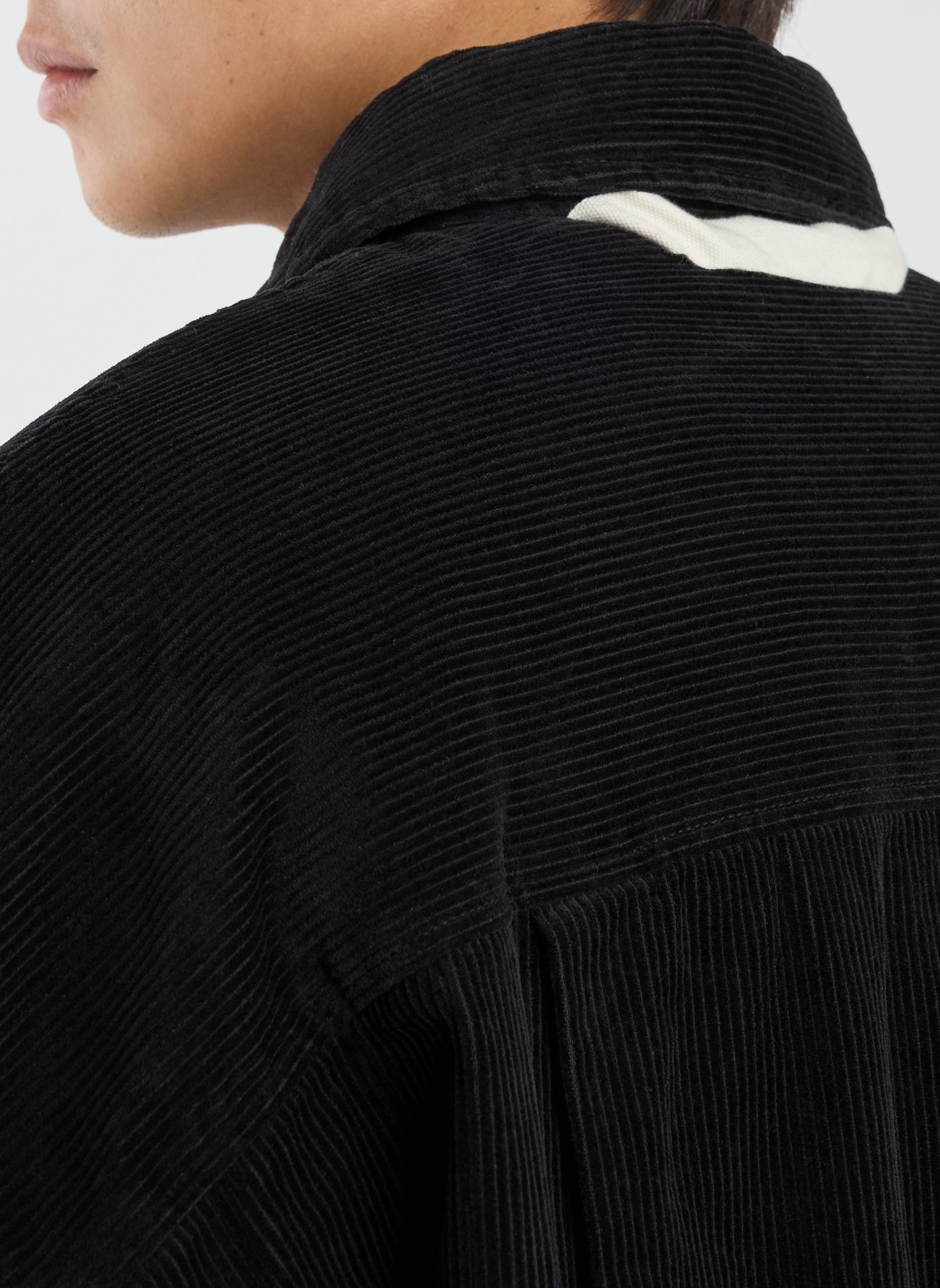 Oversized jacket with classic collar in cotton MERELY MADE Beige