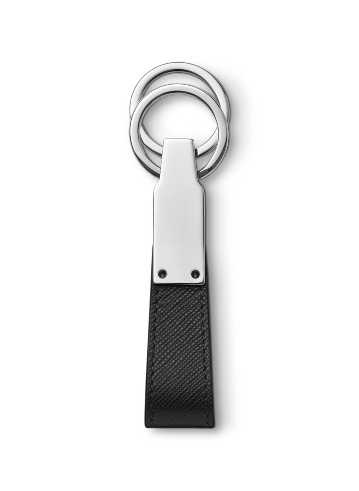 Leather Key Ring MONTBLANC Black