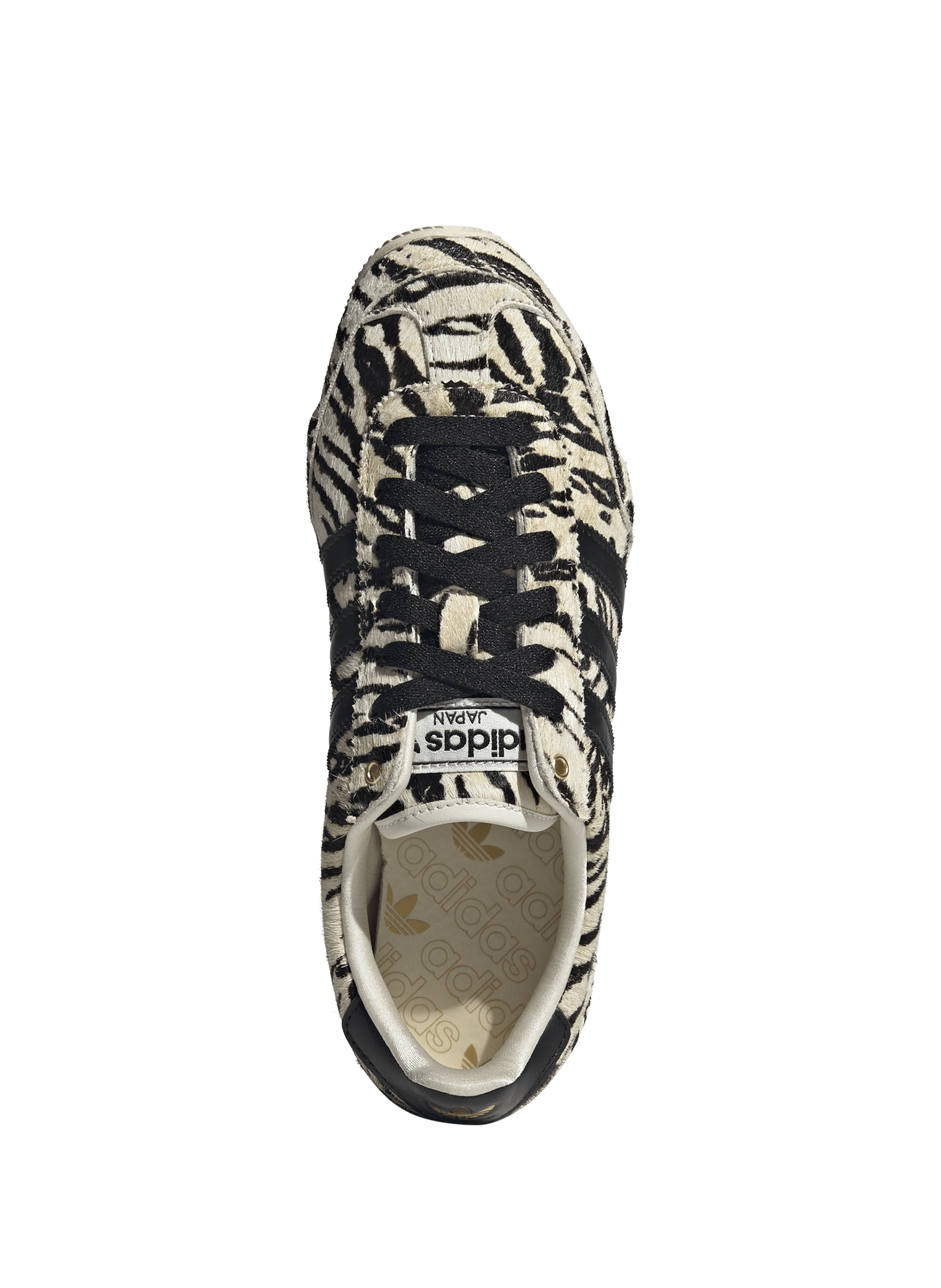 Baskets Japan finition en poil de poney ADIDAS Multicolore