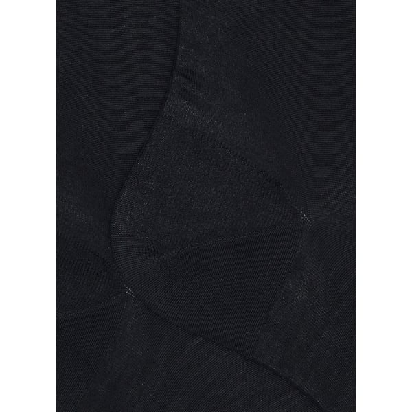 Dore Dore Chaussettes Mi Hautes En Coton In Black