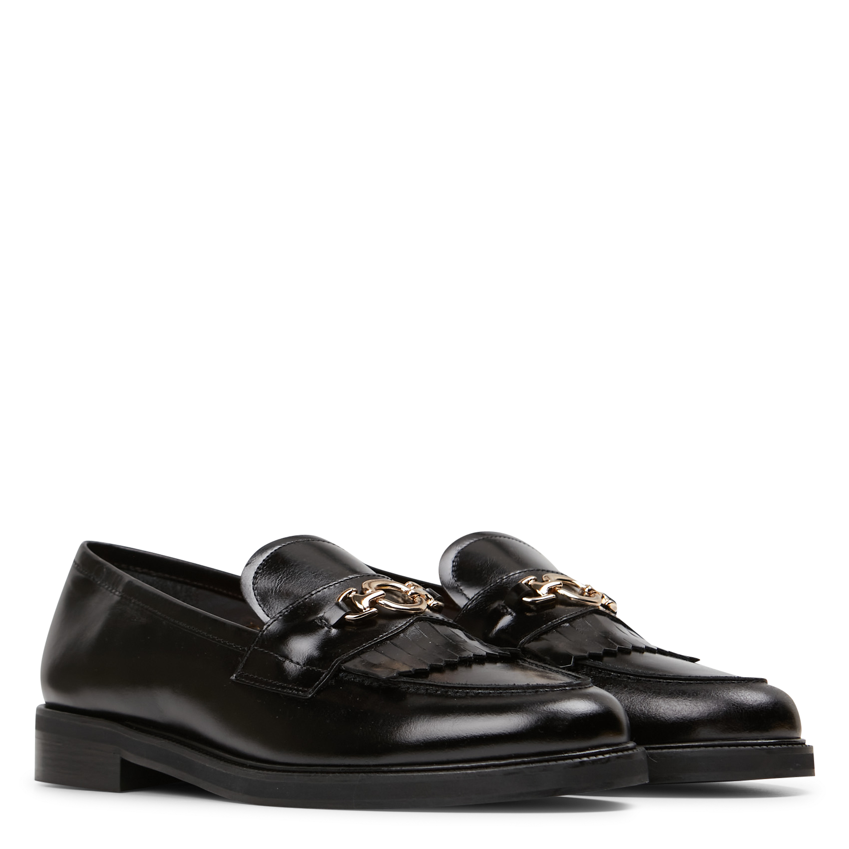 Mocassins en cuir delphes JONAK Noir