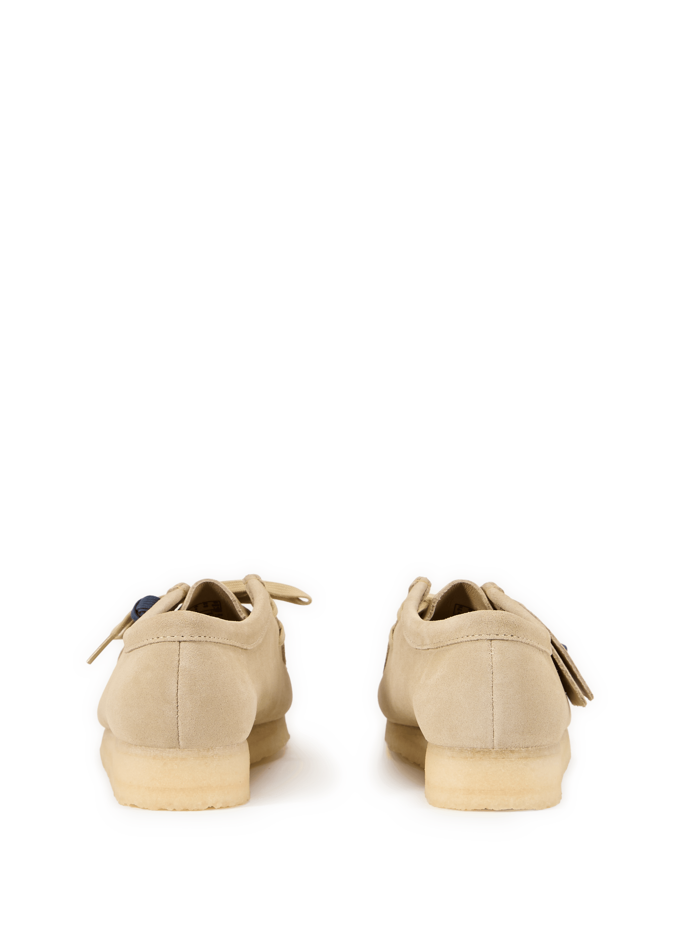 Mocassins en cuir velours CLARKS Beige