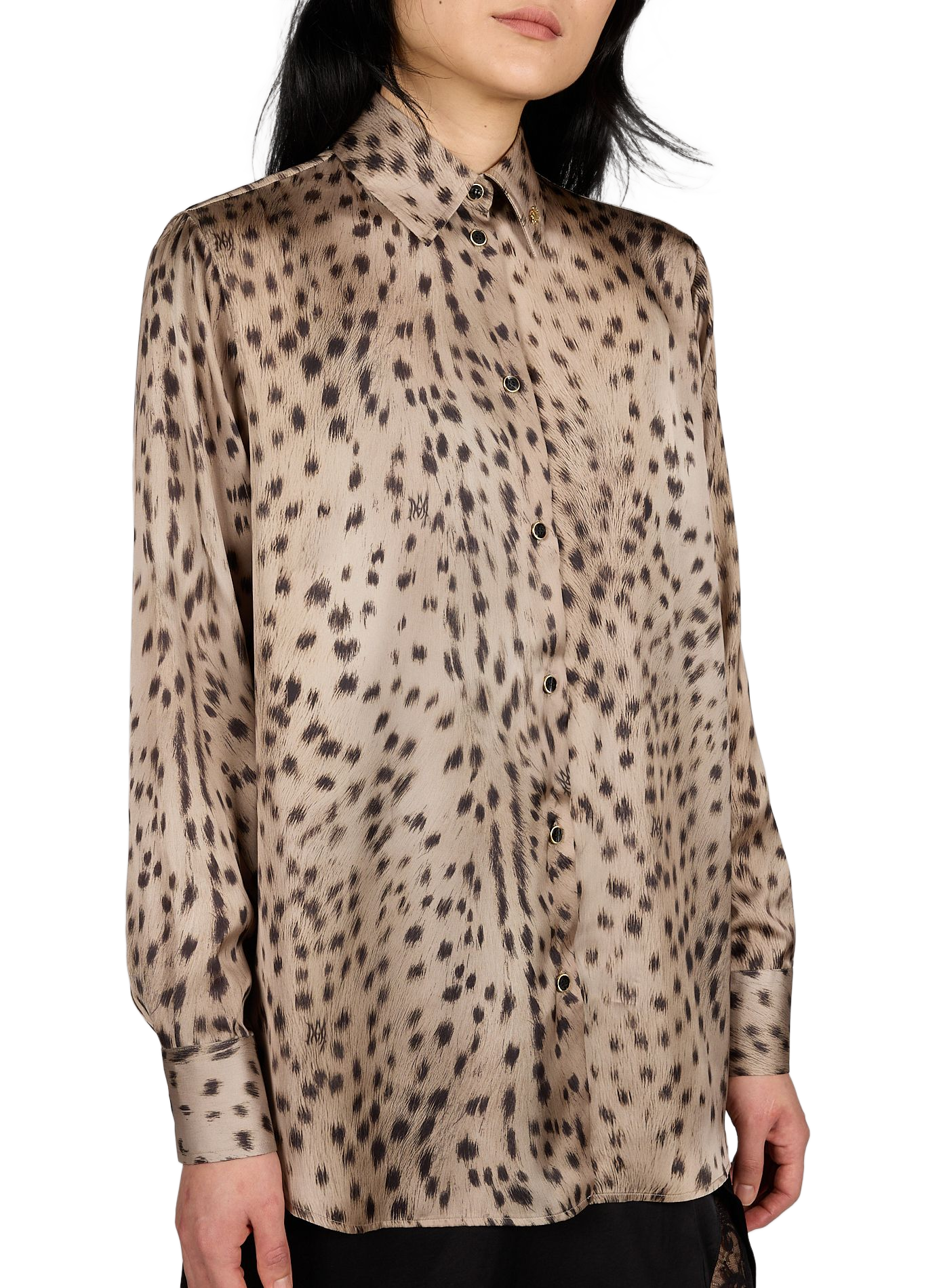 Chemise droite imprimée cerf AMIRI Multicolore