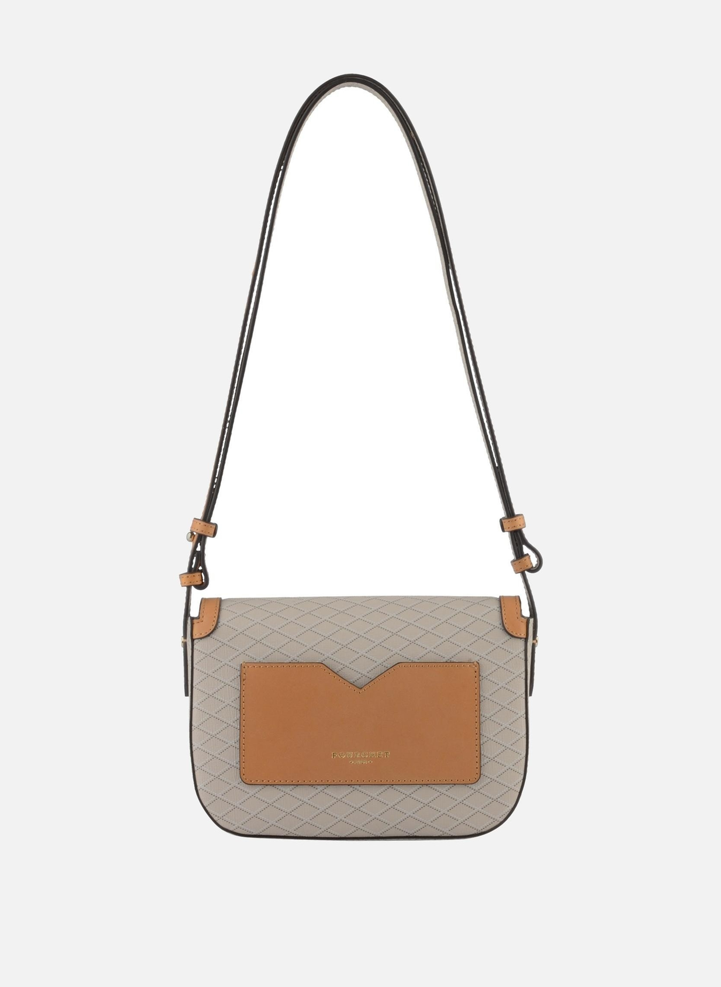 Waves | sac porté épaule POURCHET Gris