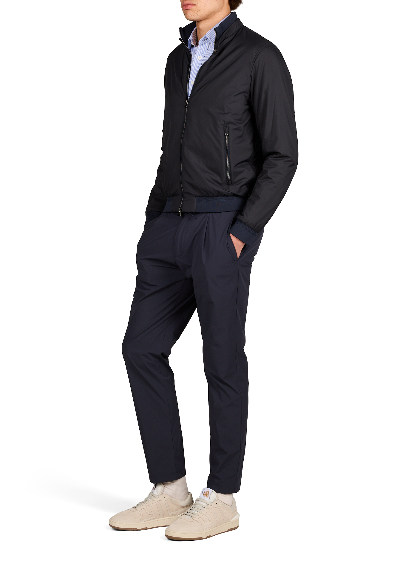 Blouson col montant  HERNO Bleu