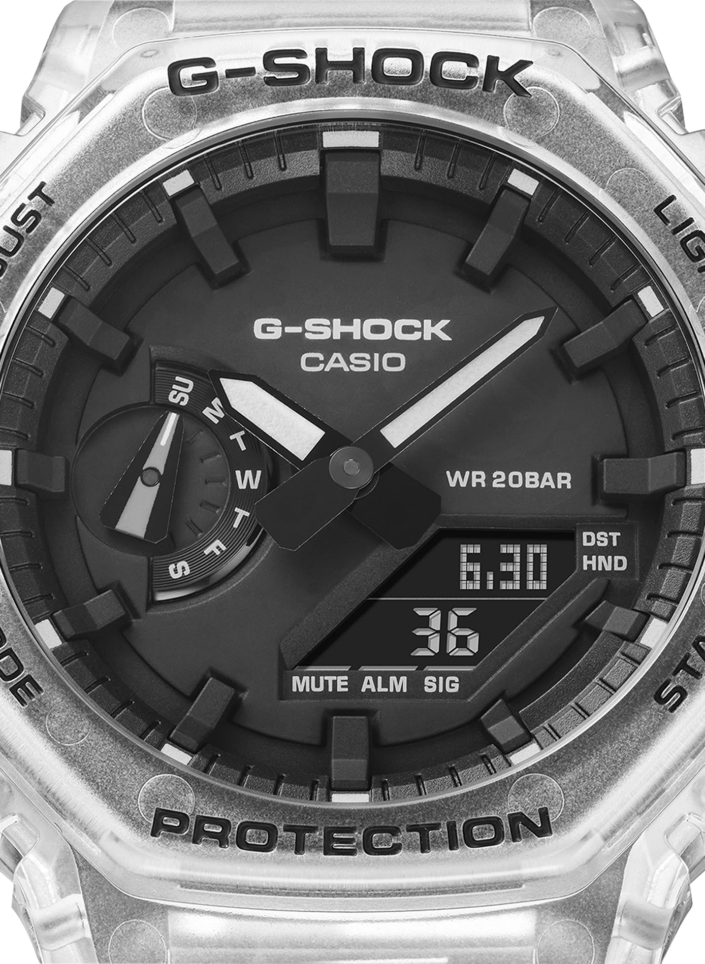 Montre quartz analogique Classic Blanc