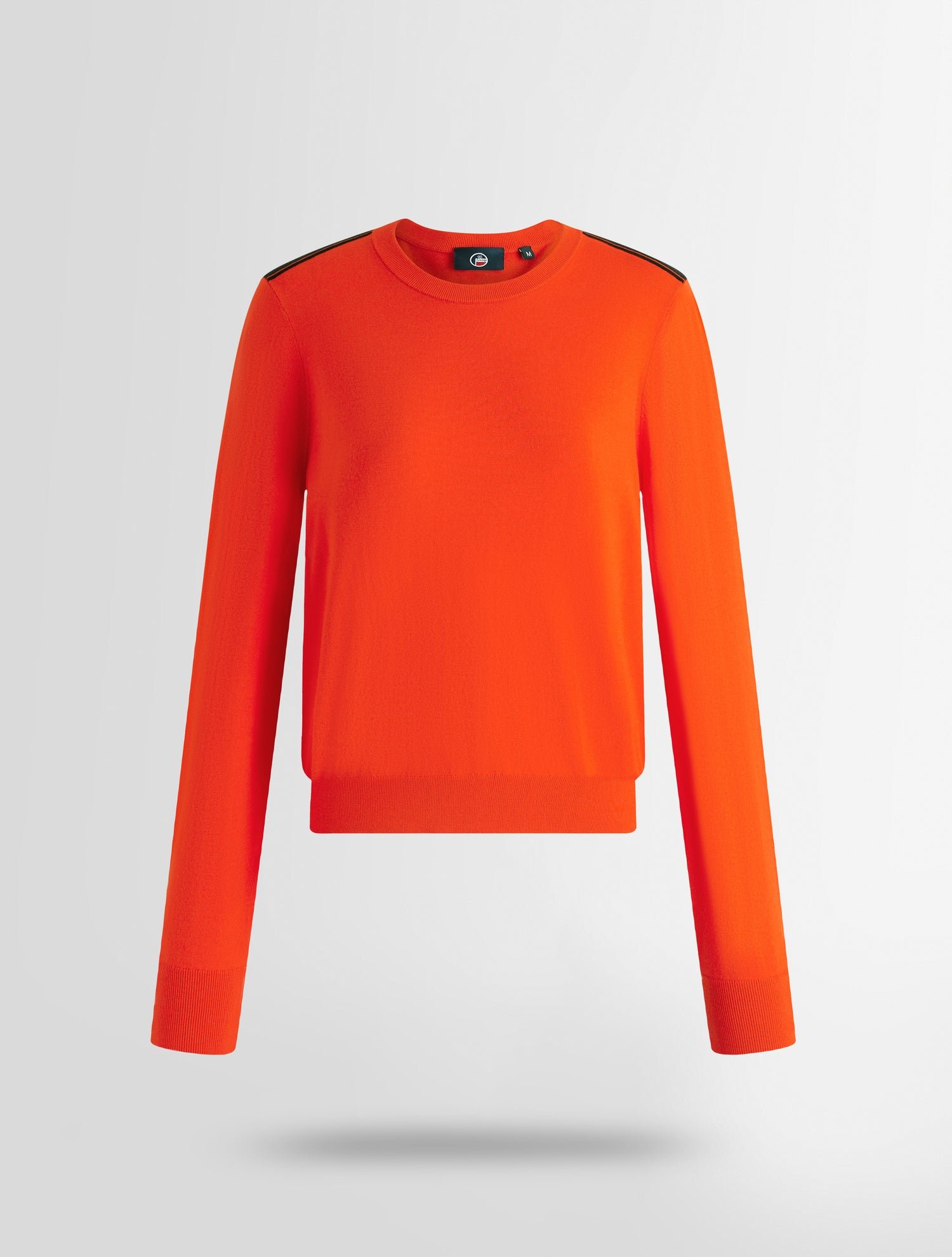 Pull ottavia col rond coupe ajustée FUSALP Orange