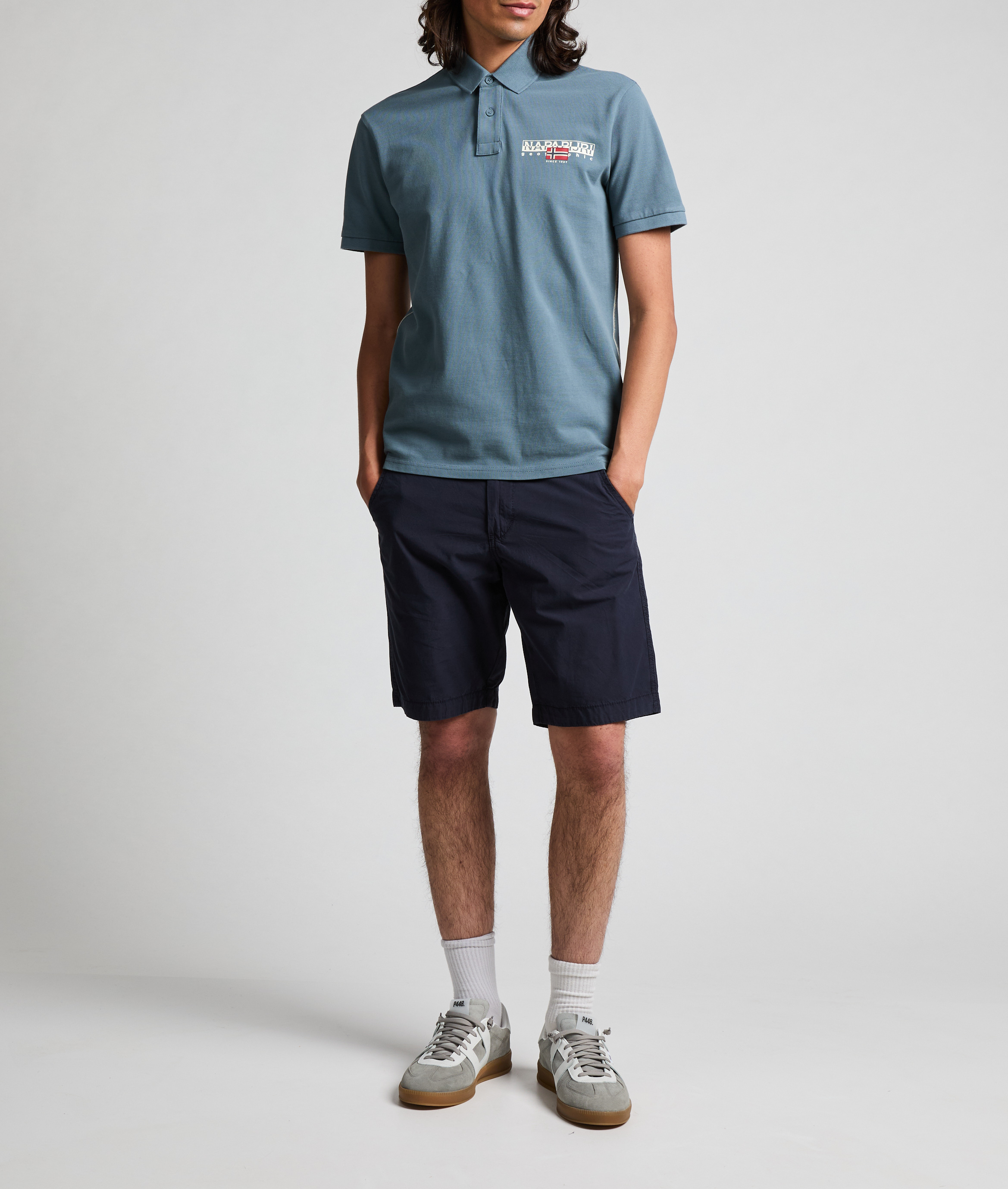 Cotton Shorts NAPAPIJRI Blue