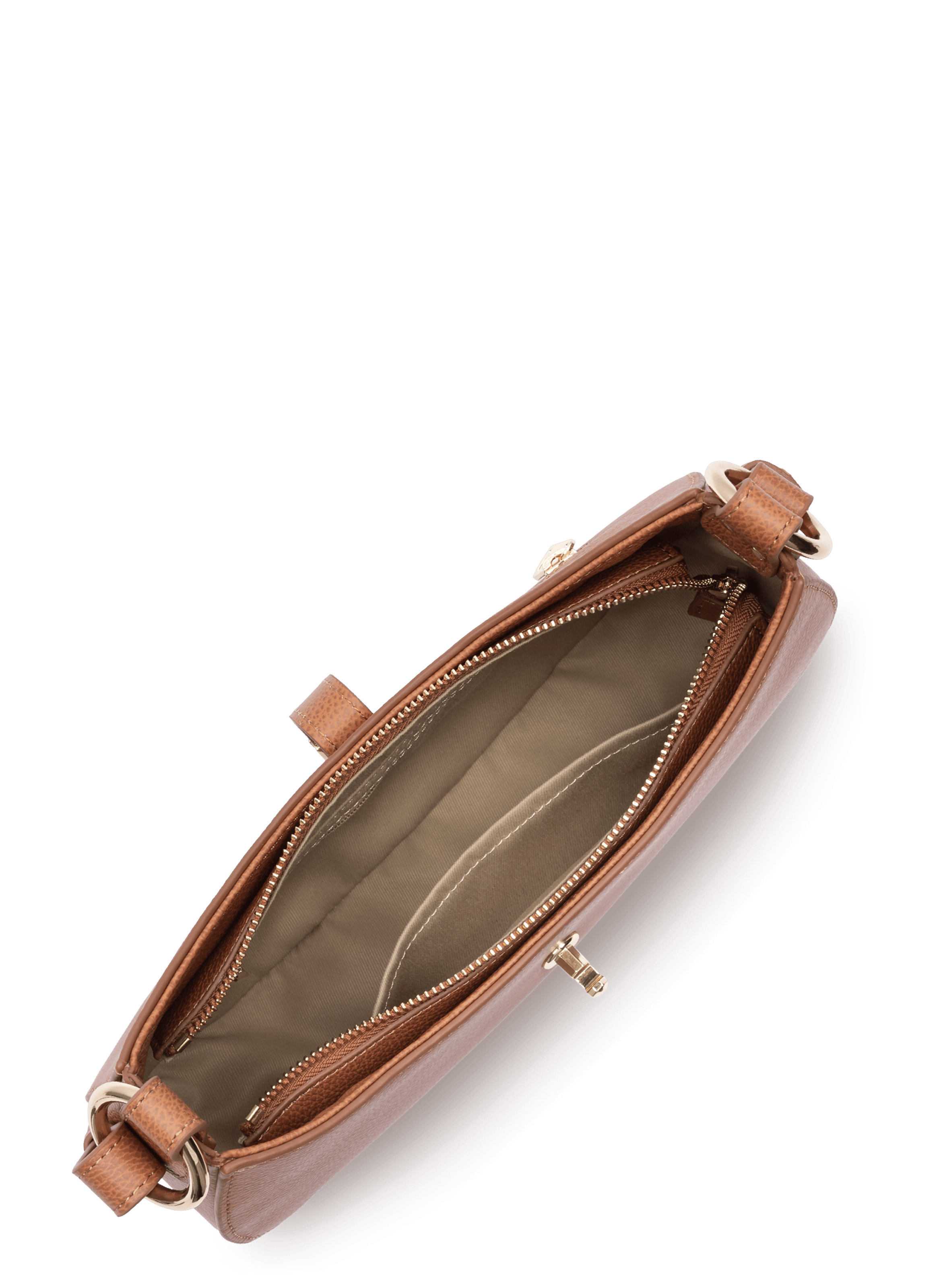 Petit sac besace - milano horizon LANCASTER Doré