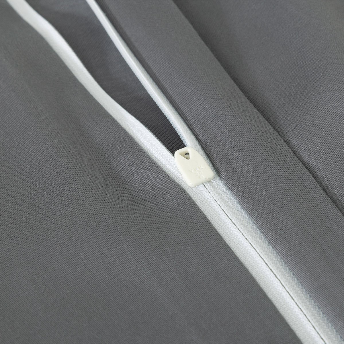 Housse de couette en satin de coton, b linea BOSS HOME Gris