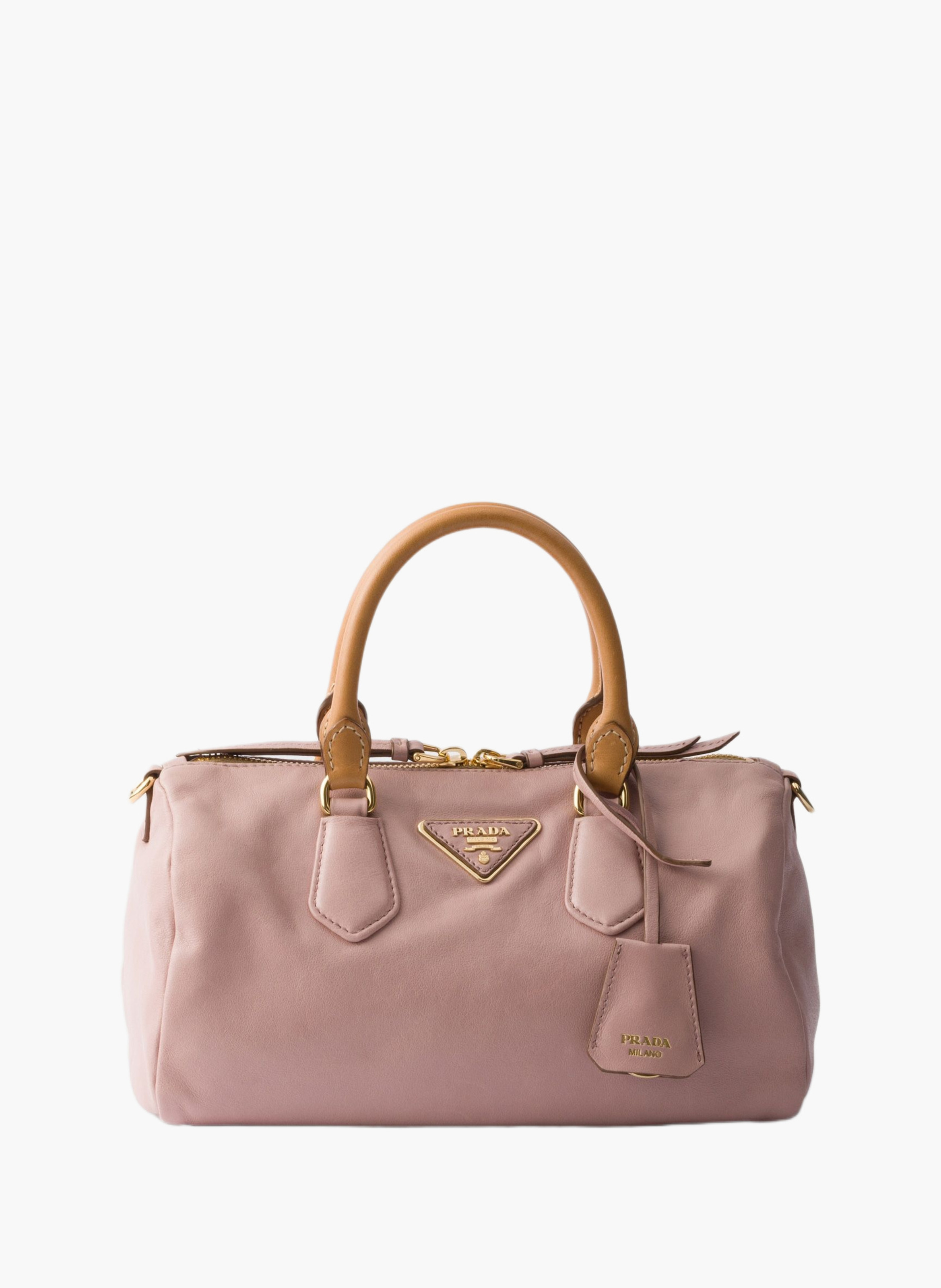 Petit sac à main prada evasion en cuir PRADA Rose