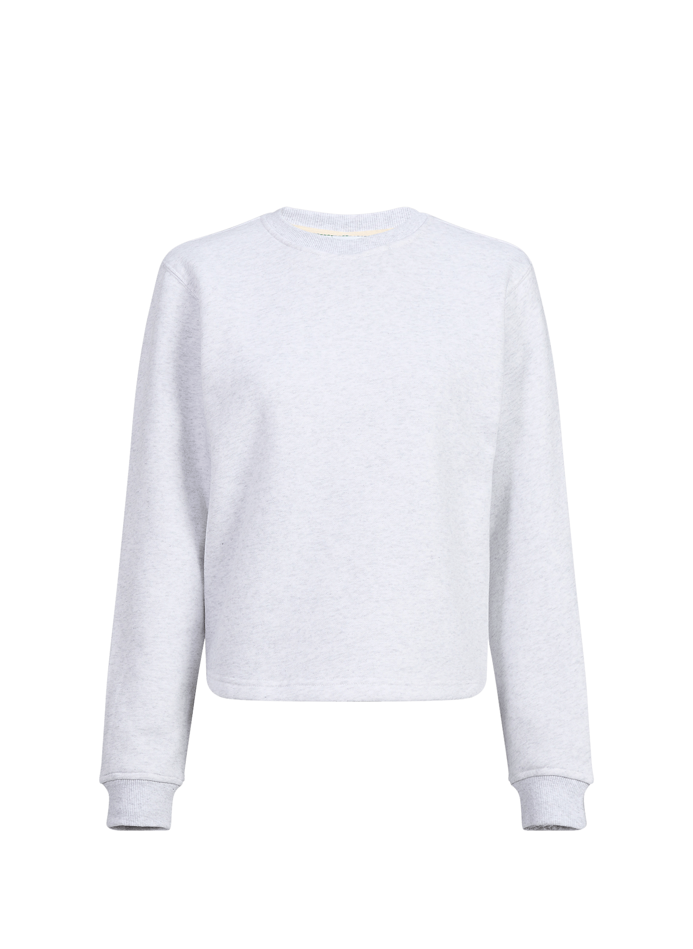 Rechte NATHALIE-sweater van katoenmix LAURE+MAX Grijs