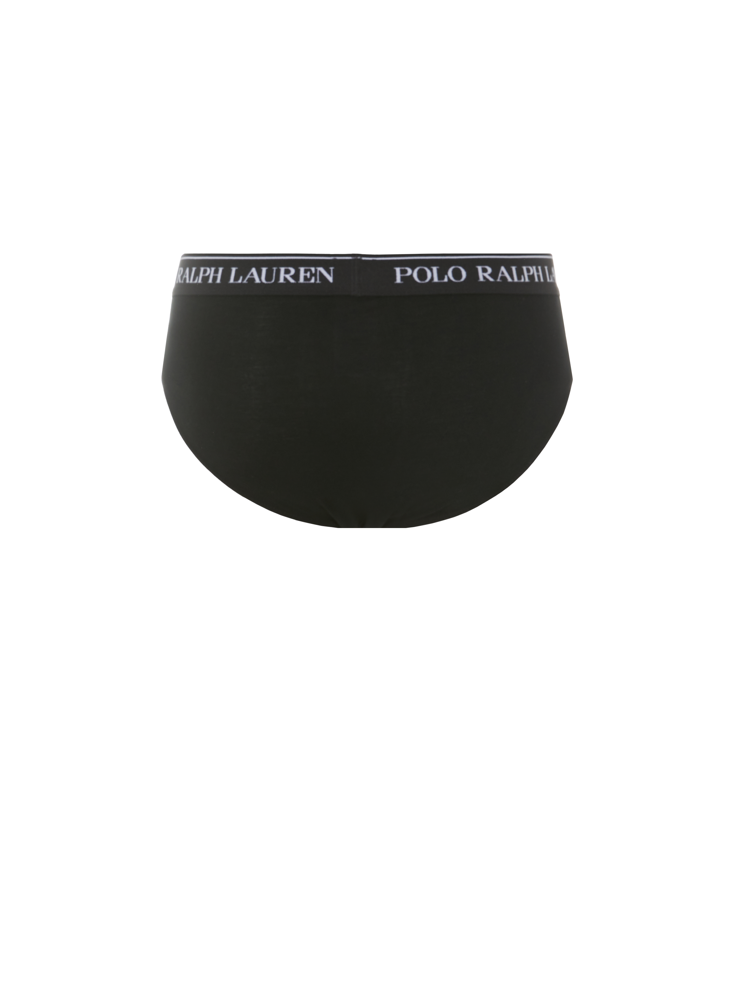 Lot de trois slips en coton Multicolore