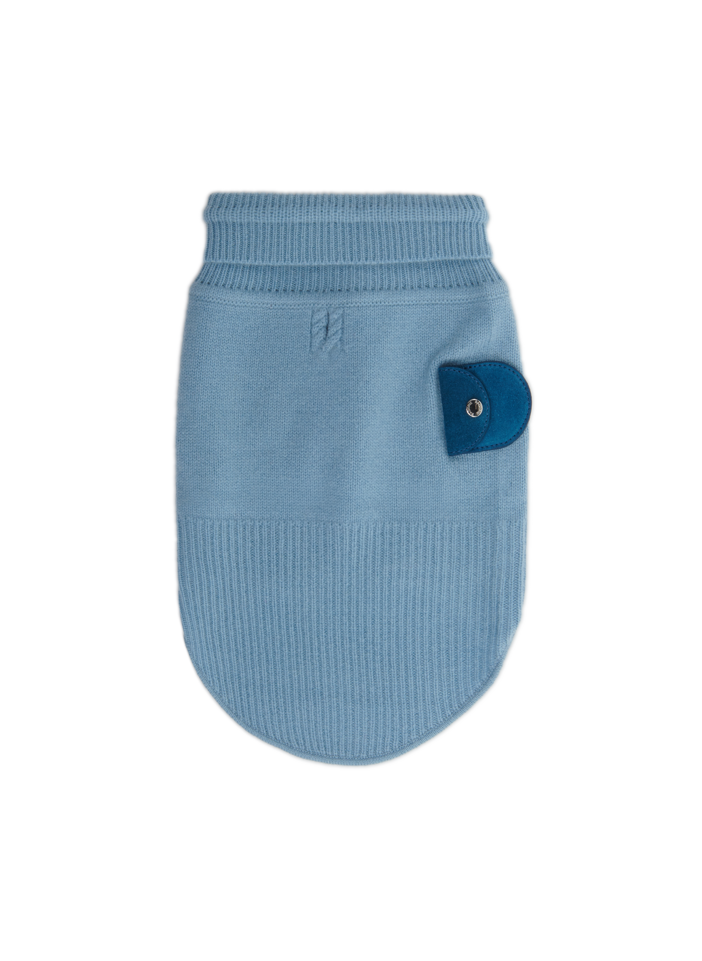 Pull pour chien en cachemire  PAGERIE Bleu