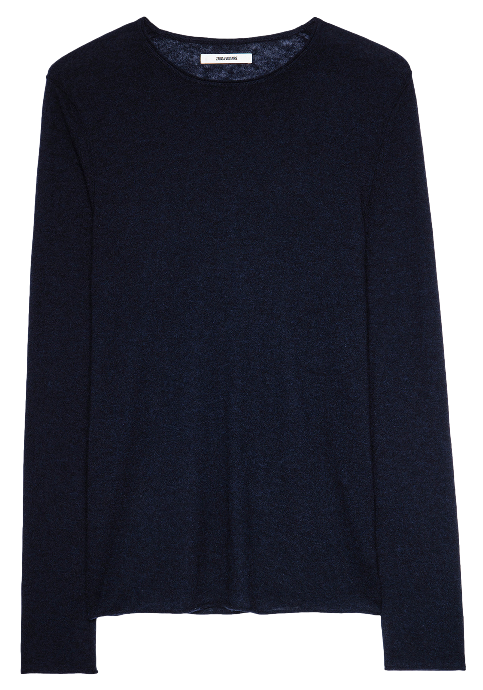 Pull droit en cachemire teiss ZADIG&VOLTAIRE Bleu