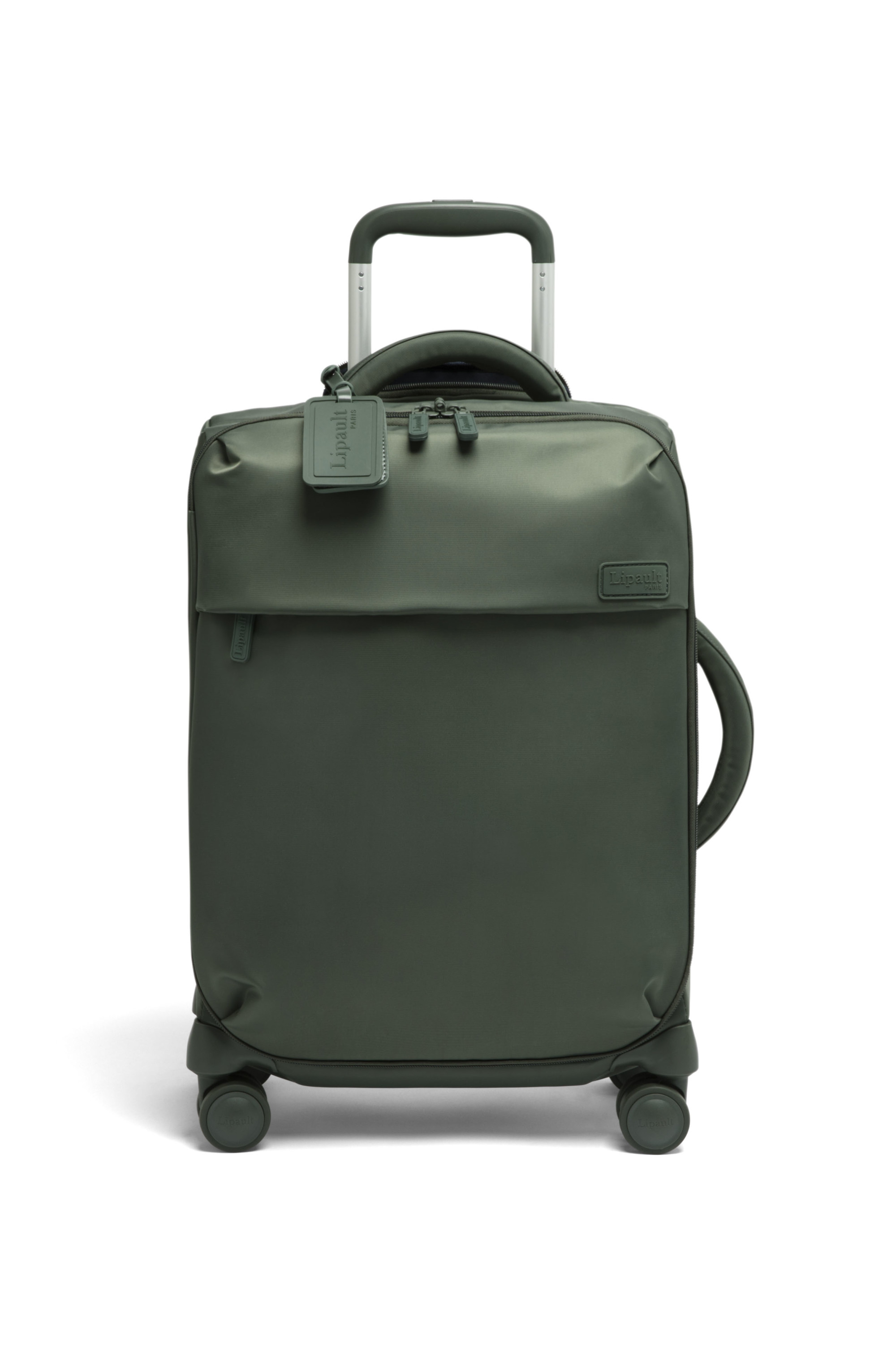 Plume valise 4 roues taille s LIPAULT PARIS Kaki