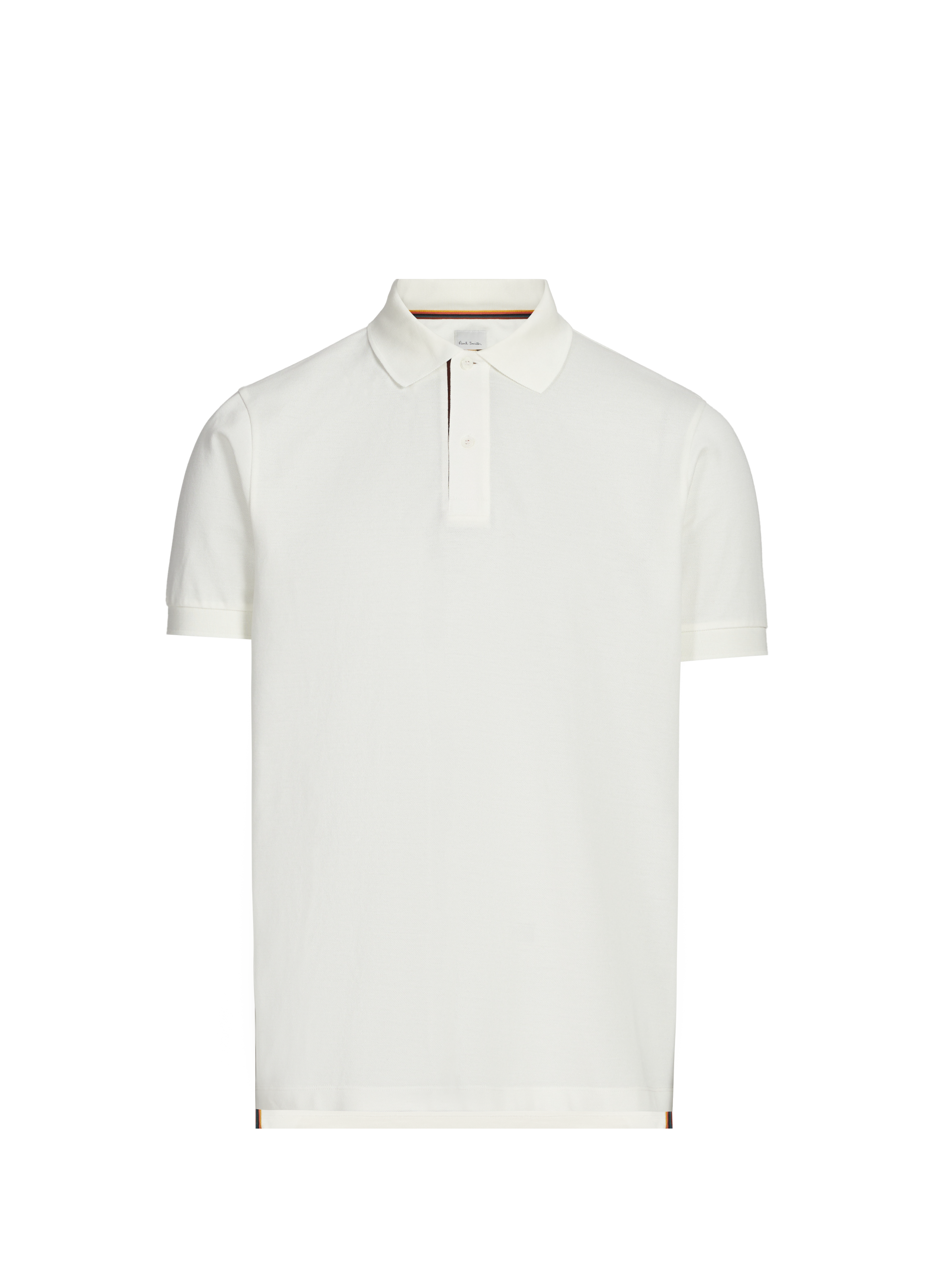 Short sleeve cotton polo shirt PAUL SMITH White