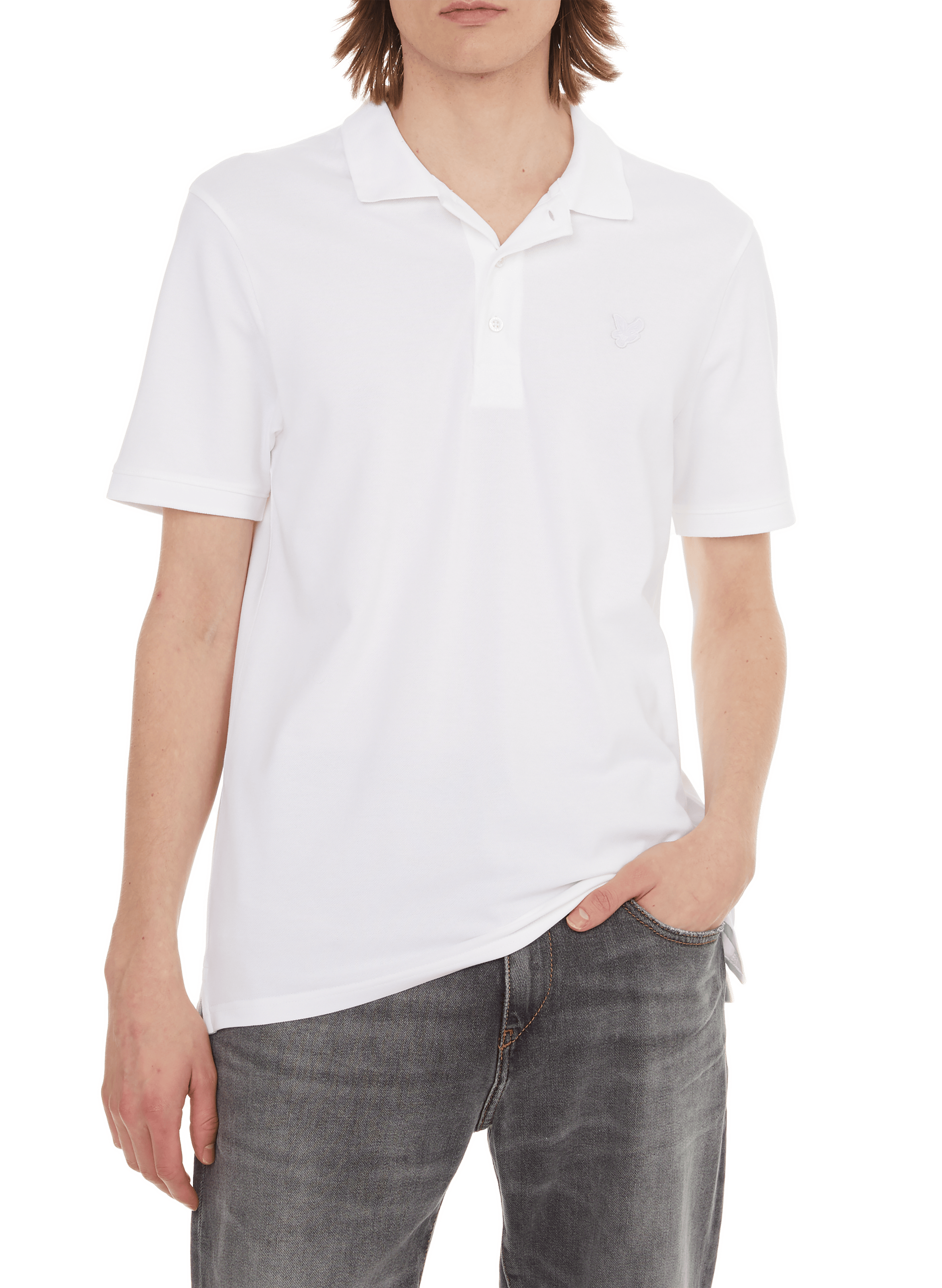 Cotton polo shirt  LYLE & SCOTT White