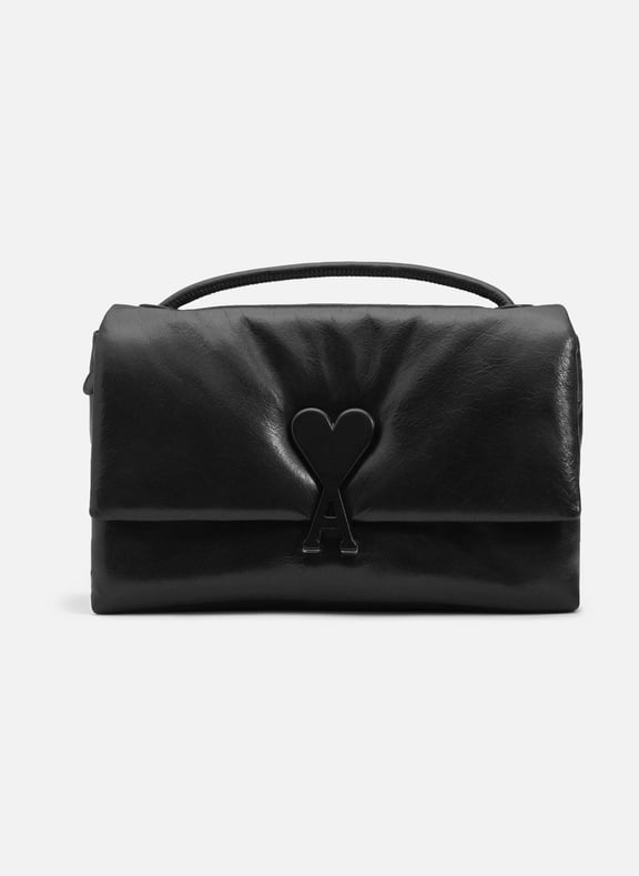 Sac voulez-vous unisexe Noir by AMI PARIS AMI PARIS Sac voulez-vous unisexe Noir
