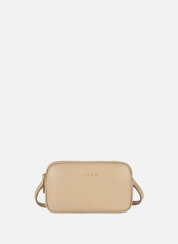 Double pochette - dune Beige by LANCASTER LANCASTER Double pochette - dune Beige
