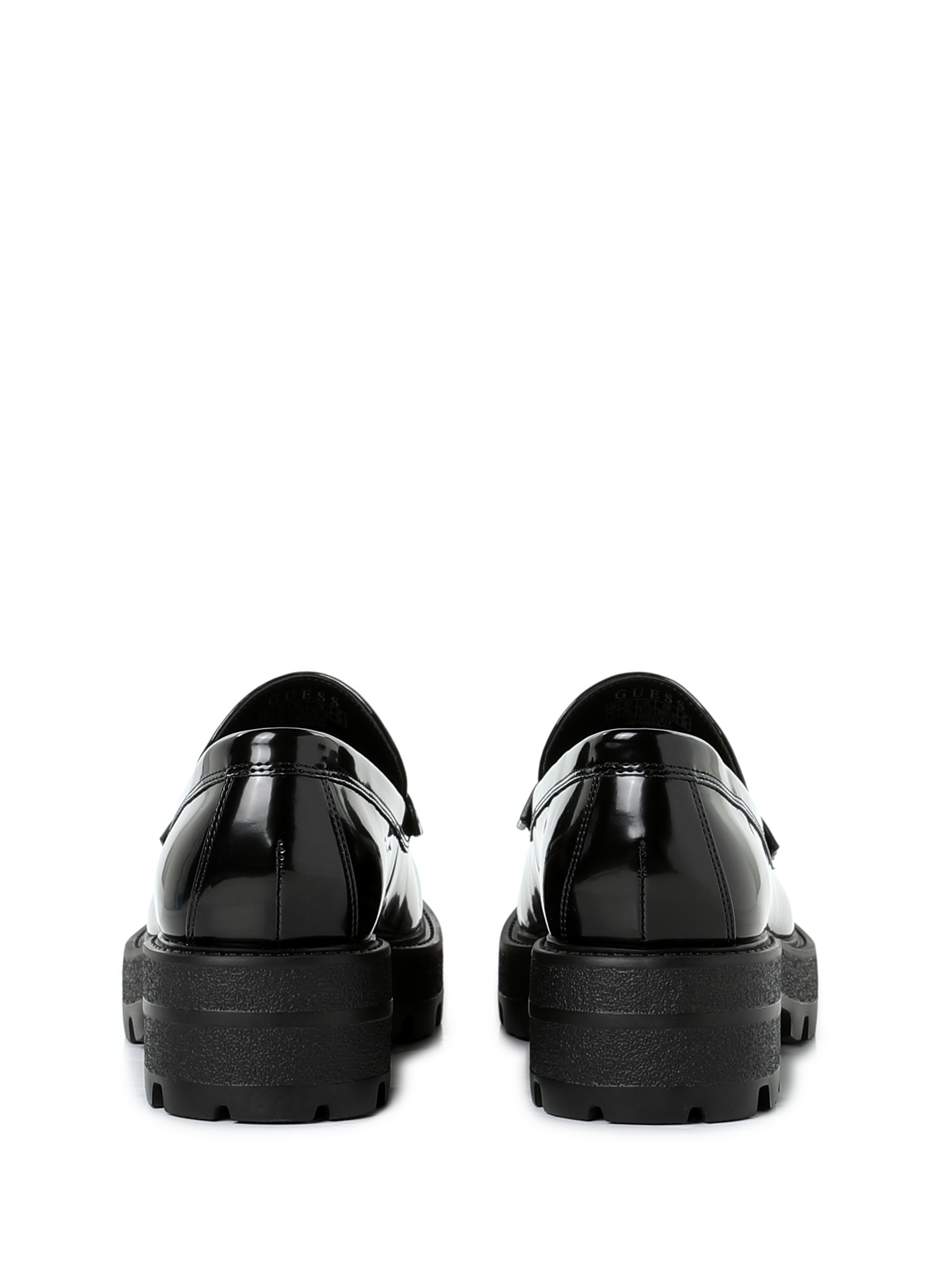 Mocassins verni Yannika  GUESS Noir