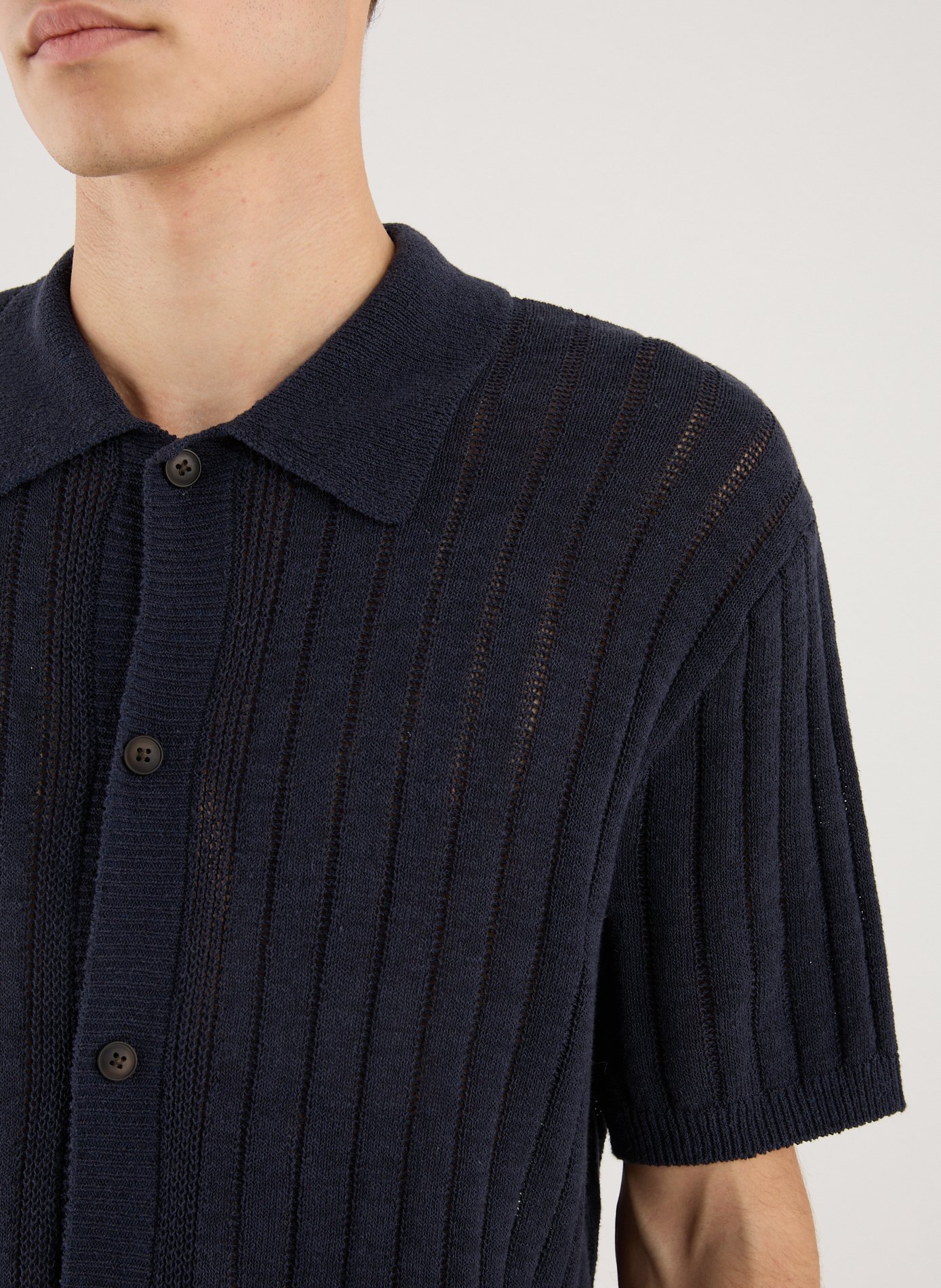 Chemise en maille  LES DEUX Bleu