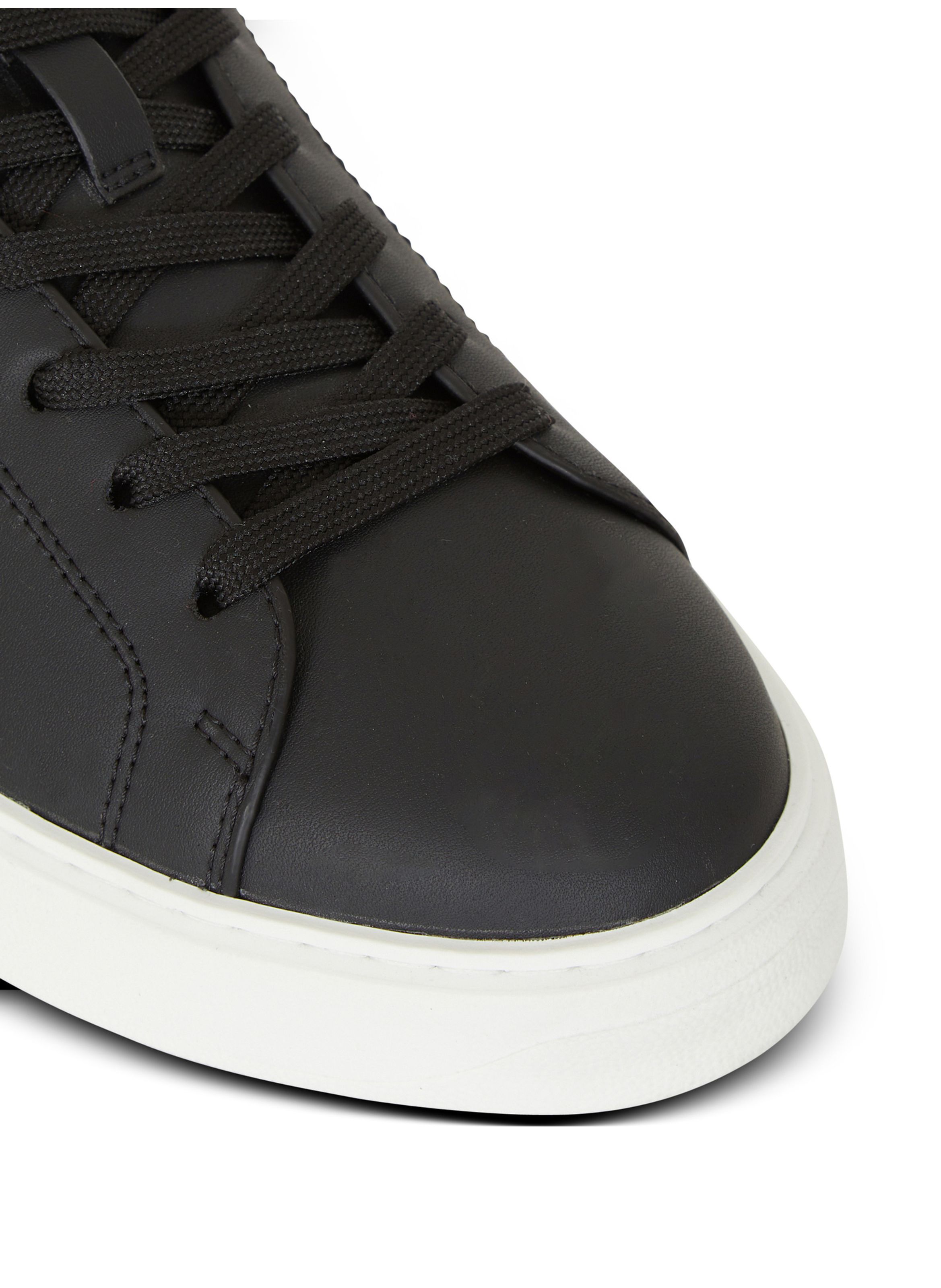 Baskets b-court en cuir de veau BALMAIN Noir
