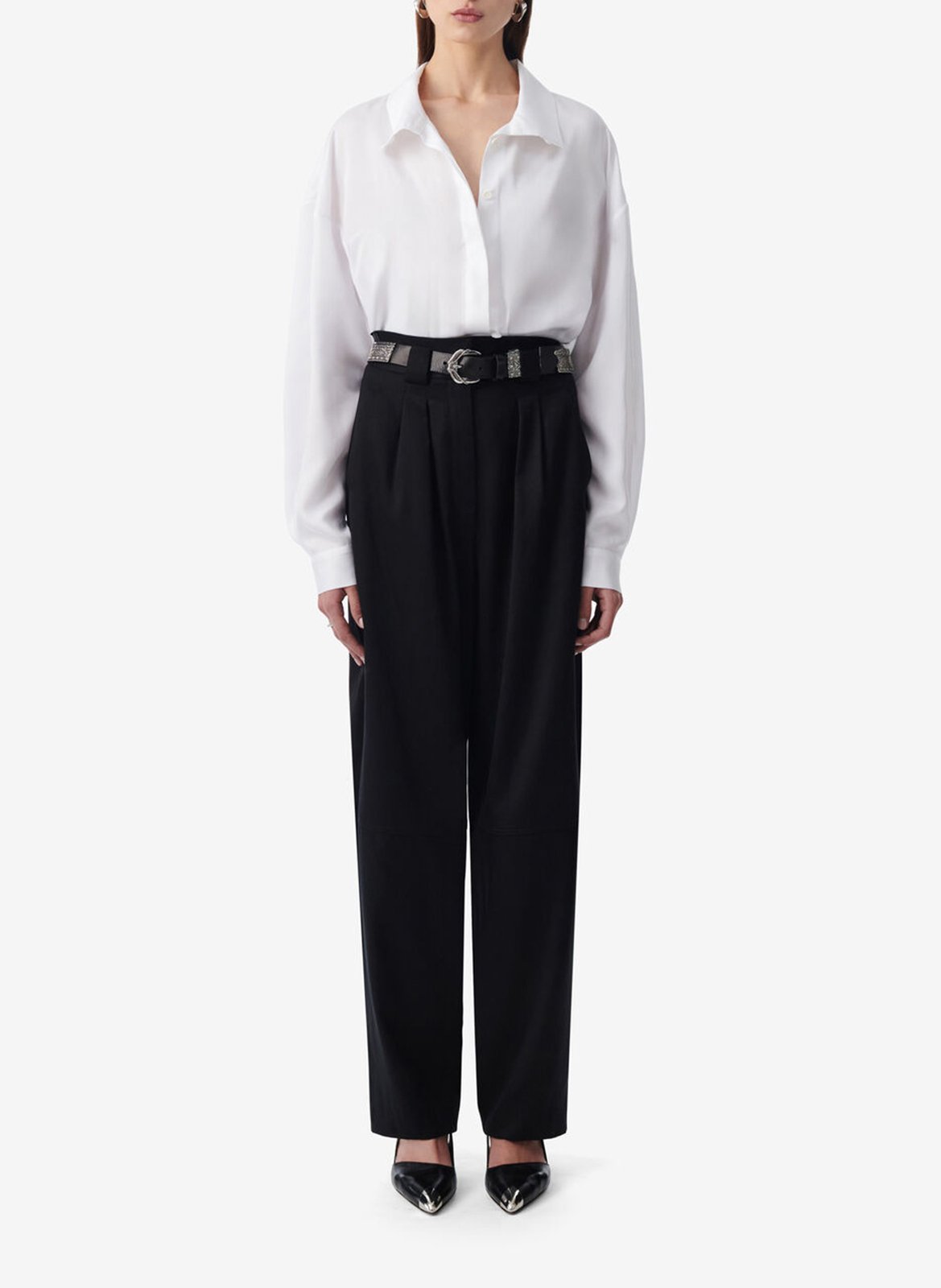 Chemise col classique calidora IRO Blanc