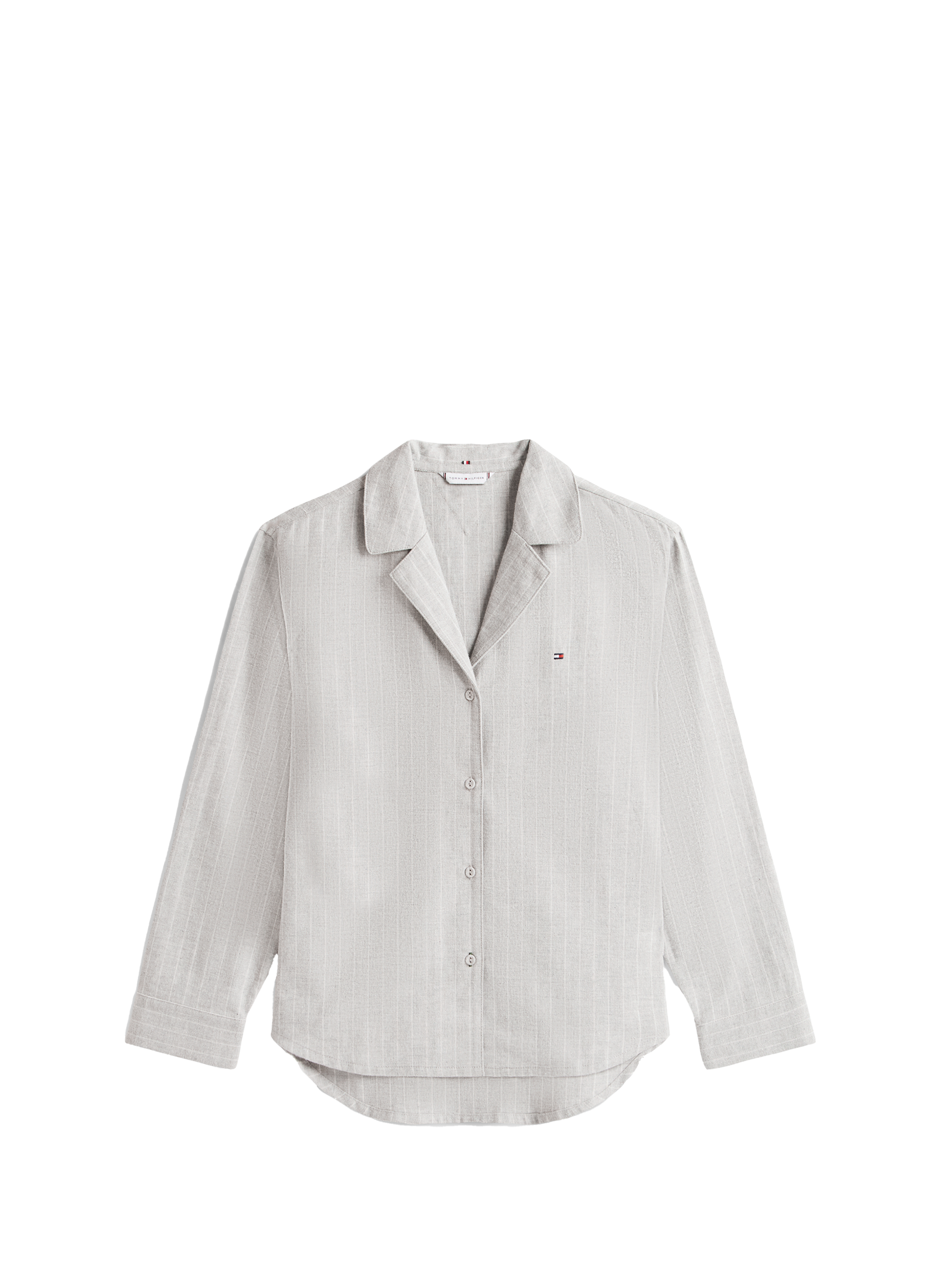 Pyjama en flanelle TOMMY HILFIGER Gris