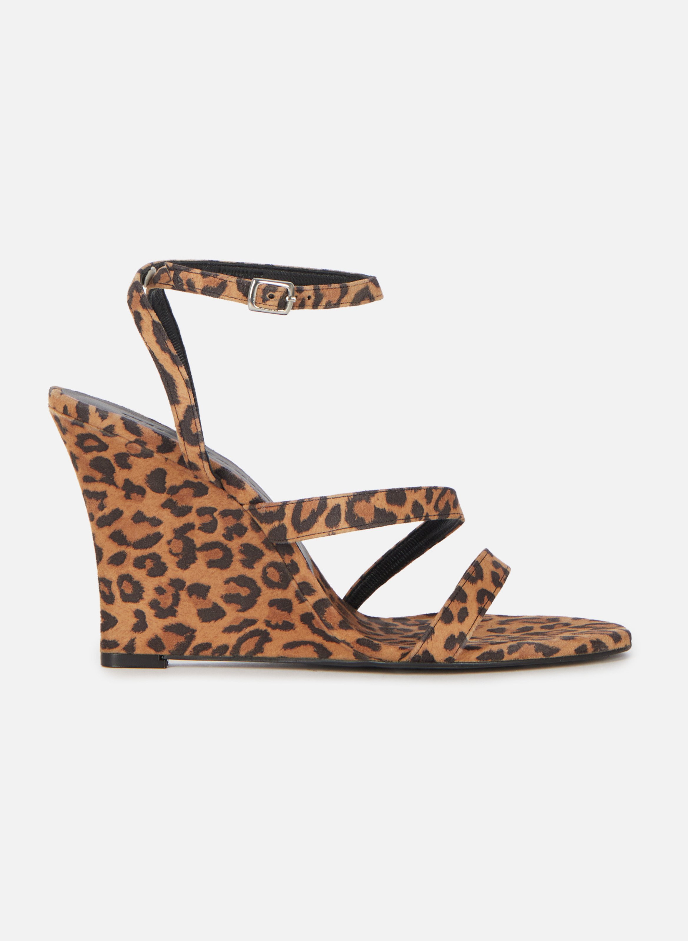 Sandales à talons compensés effet poulain MulticoloreTHE KOOPLES