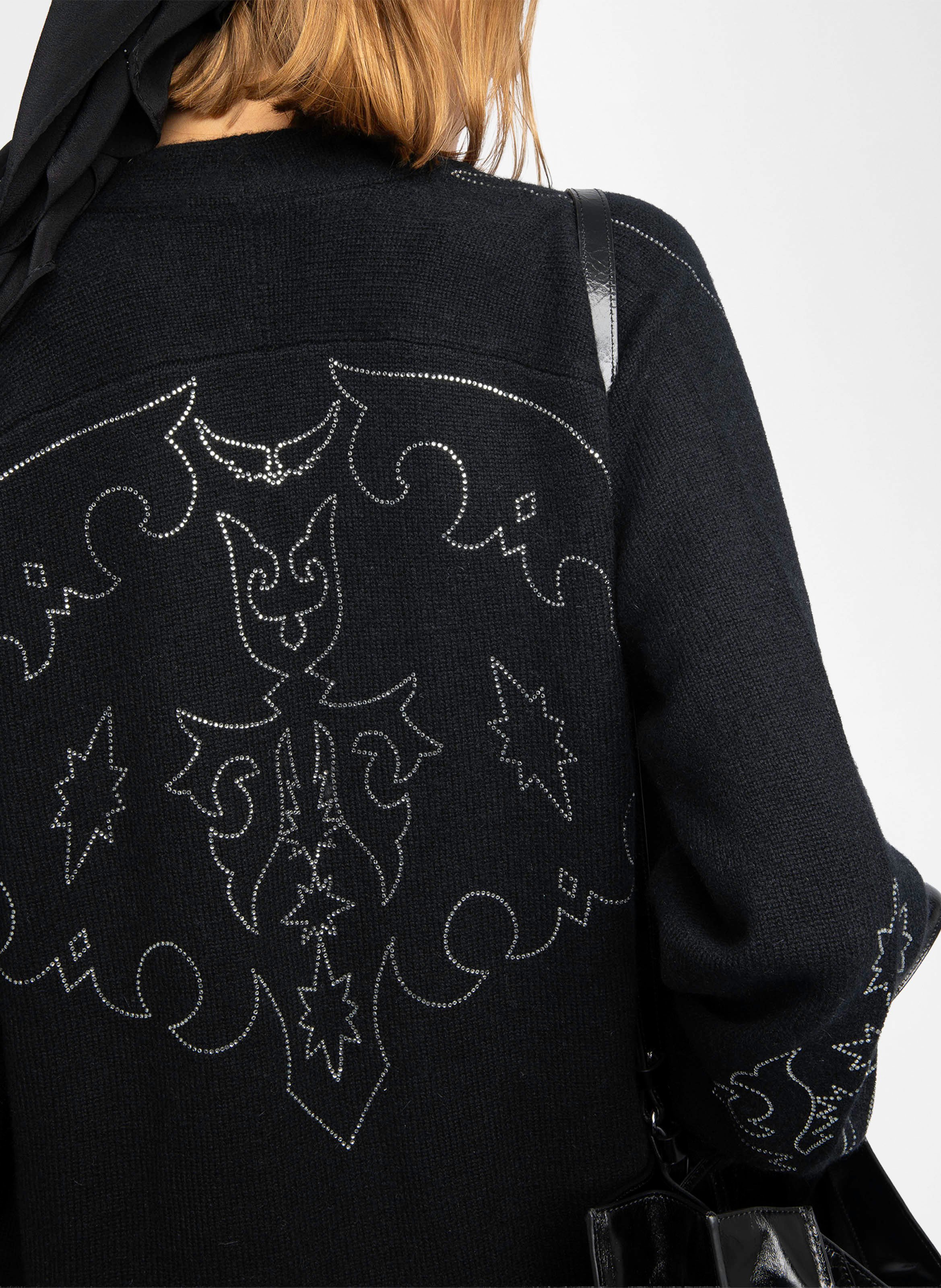 Gilet col v en cachemire salomy ZADIG&VOLTAIRE Noir