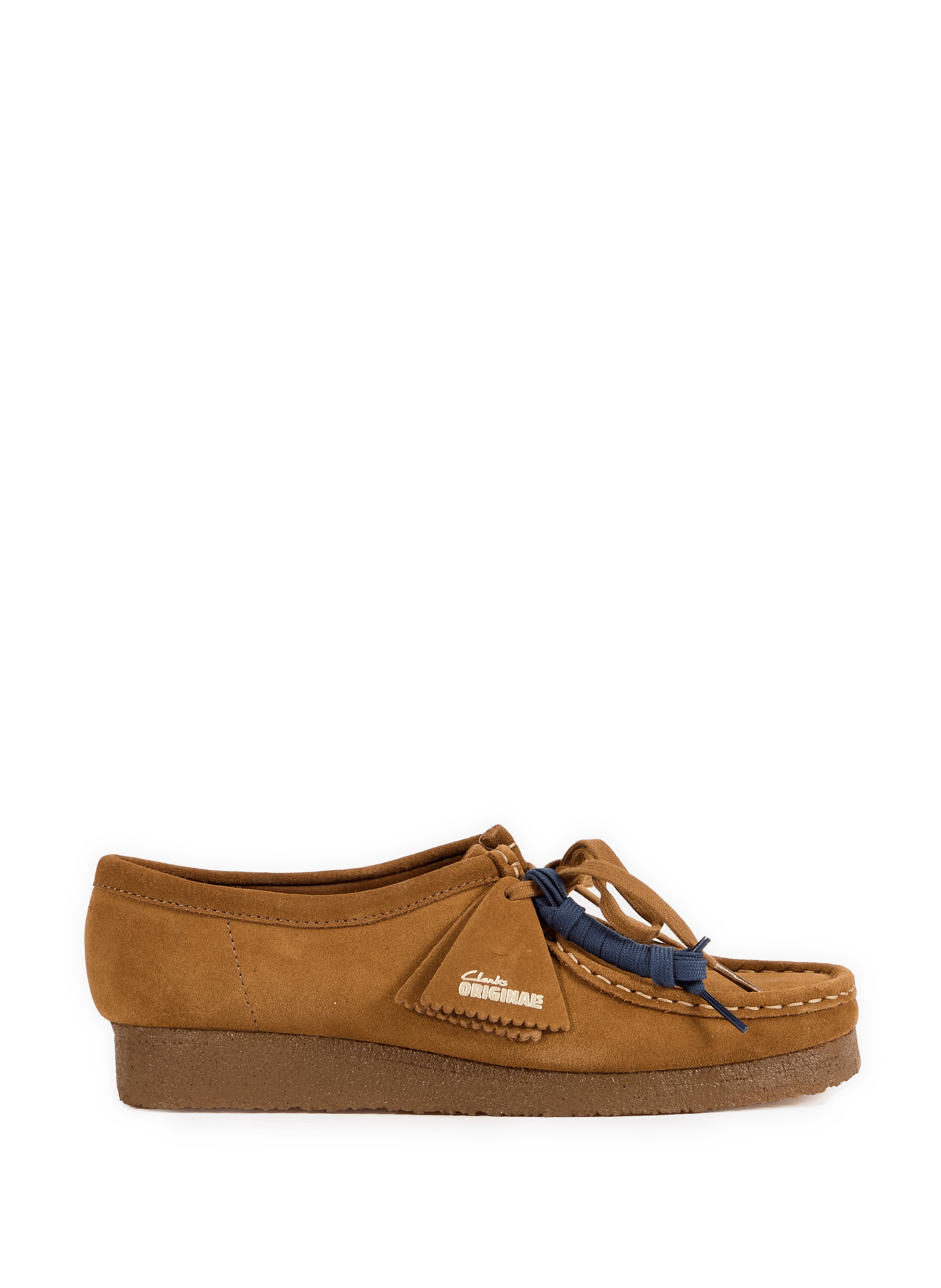 Mocassins Wallabee en daim CLARKS Marron