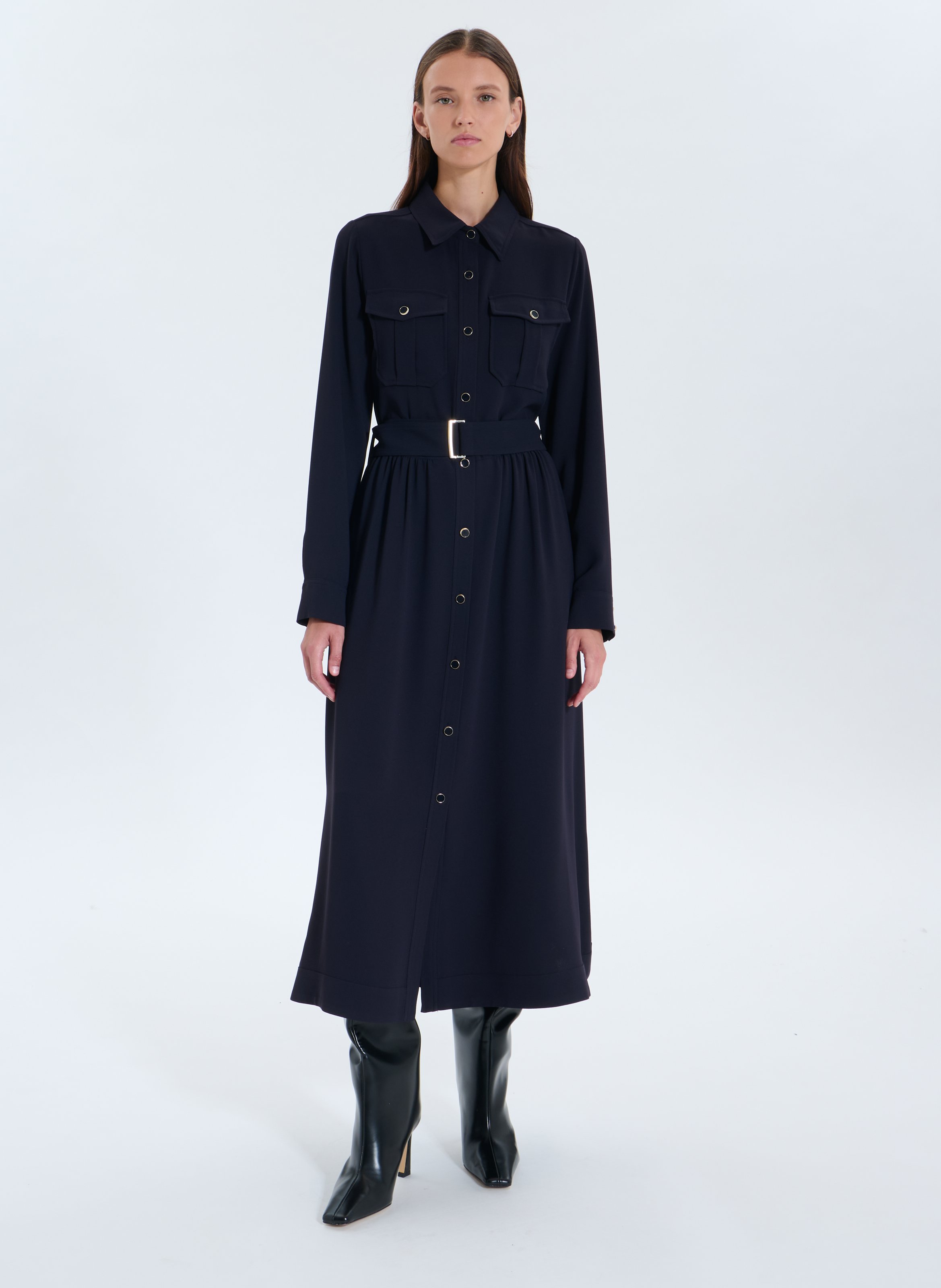 Robe  riyado ZAPA Bleu