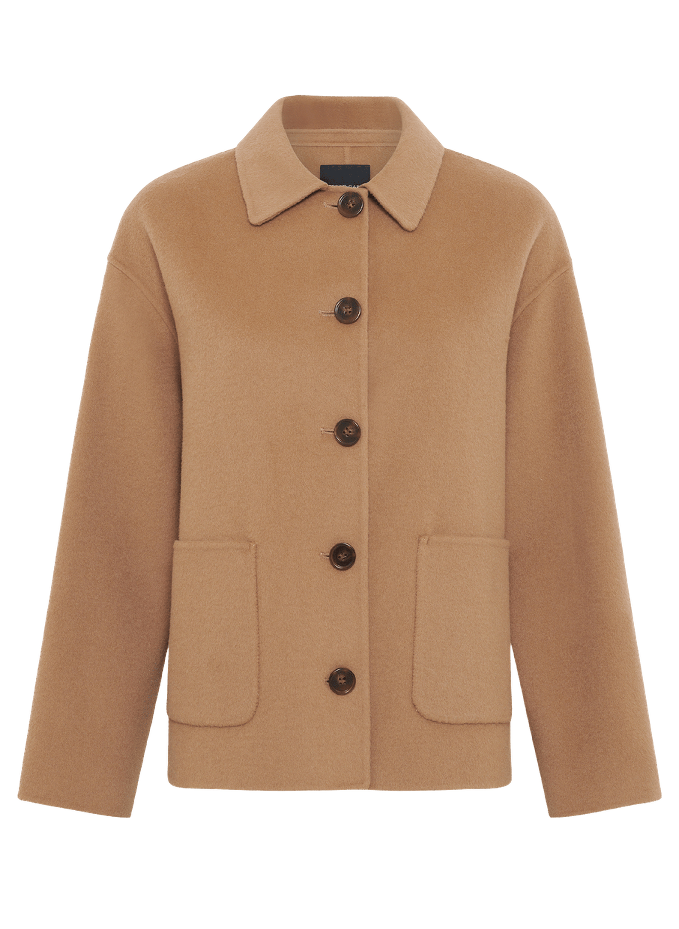 Manteau court en laine double face - perrinea GERARD DAREL Beige