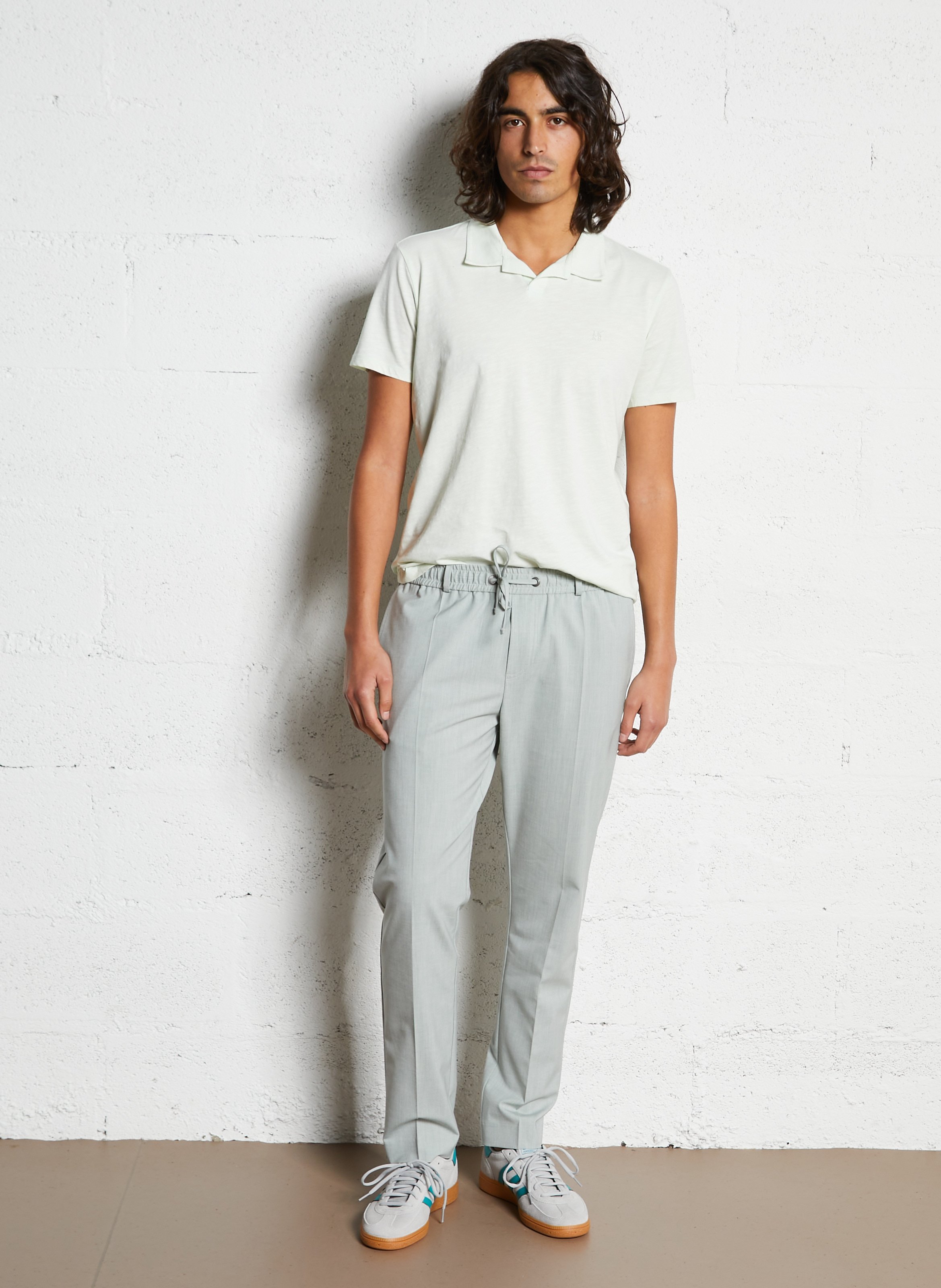 Pantalon de costume droit IKKS Vert