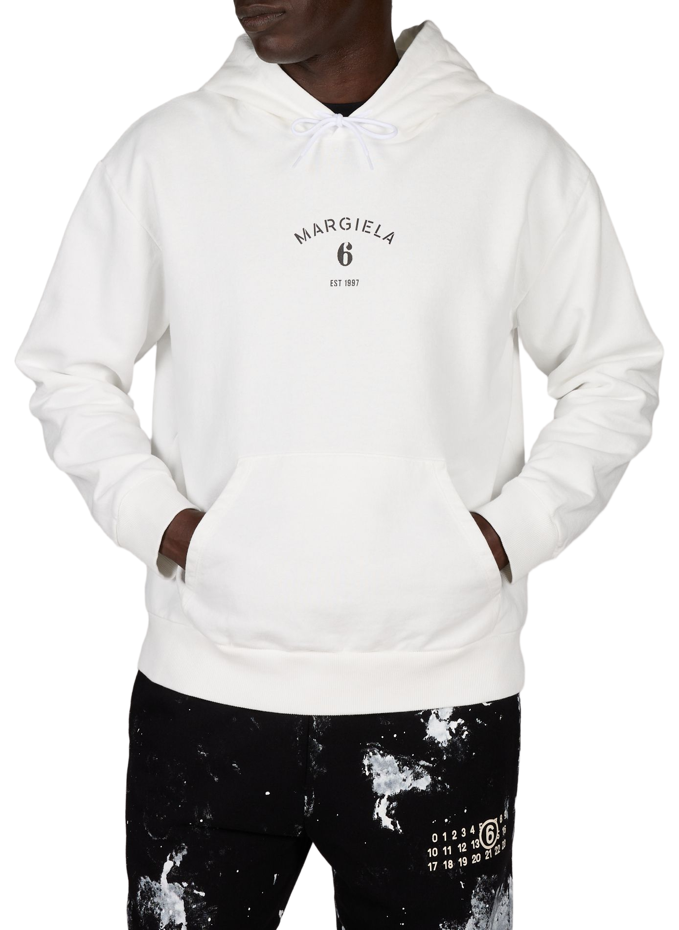 Oversized Hoodie MAISON MARGIELA White