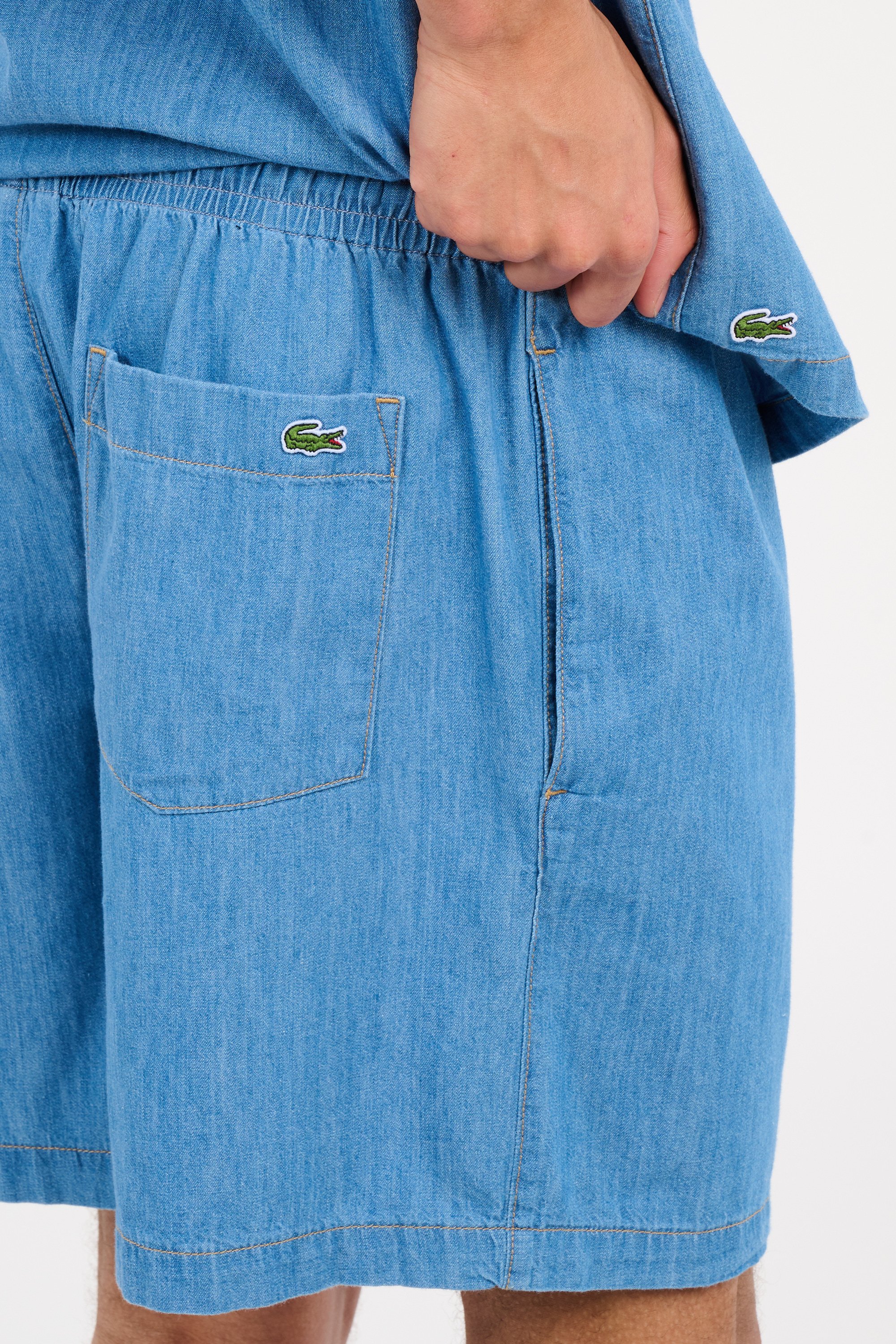 Short short LACOSTE Bleu