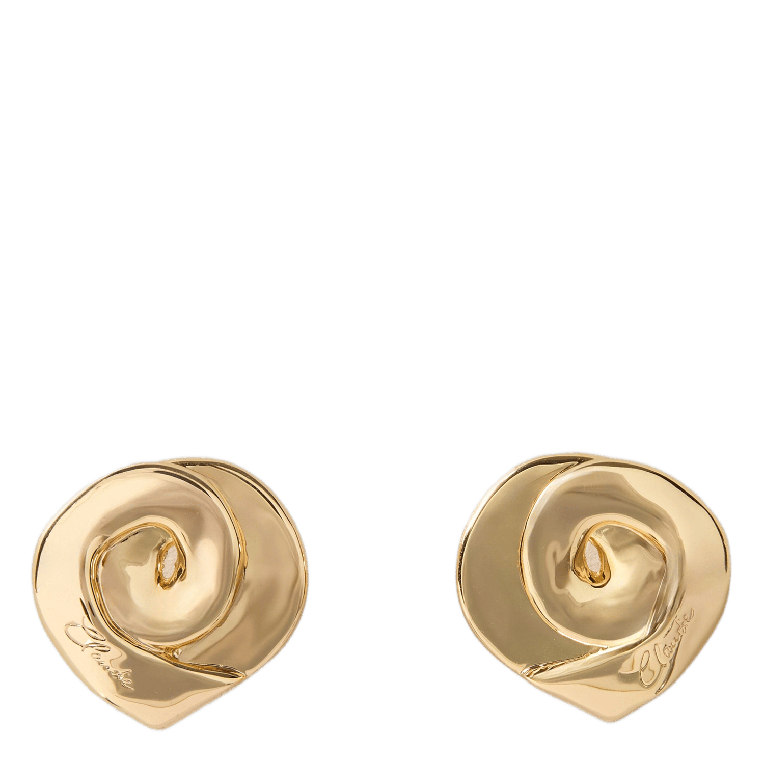Boucles d'oreilles en laiton CLAUDIE PIERLOT Doré