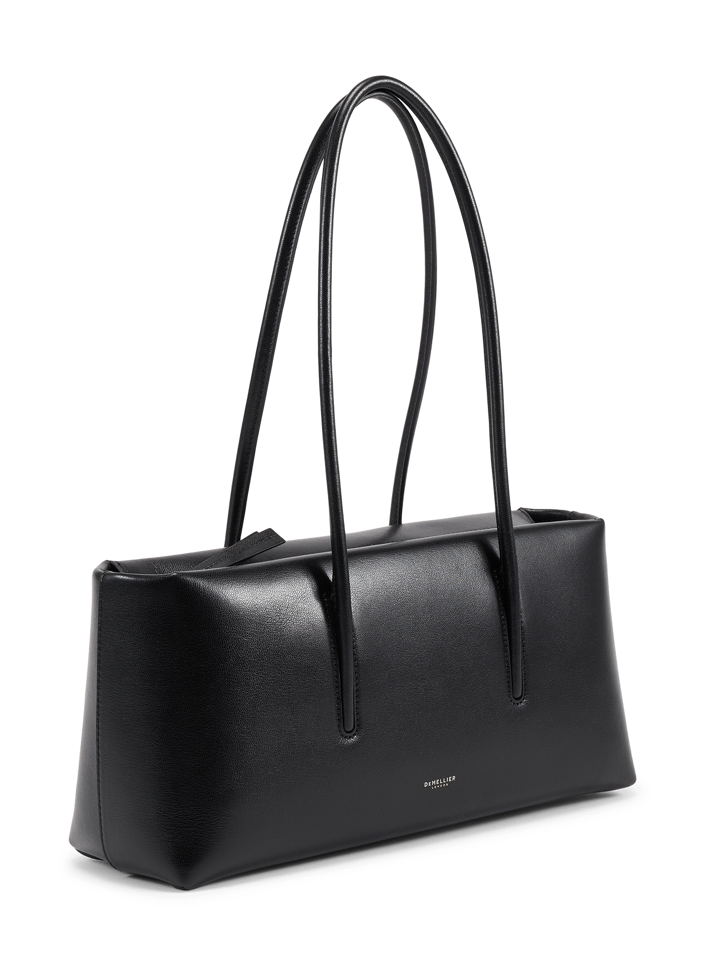 Stockholm Leder Schultertasche DEMELLIER LONDON Schwarz
