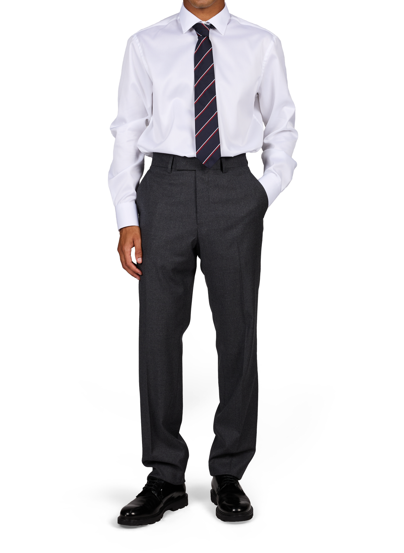 Chemise slim en coton VAN LAACK Blanc
